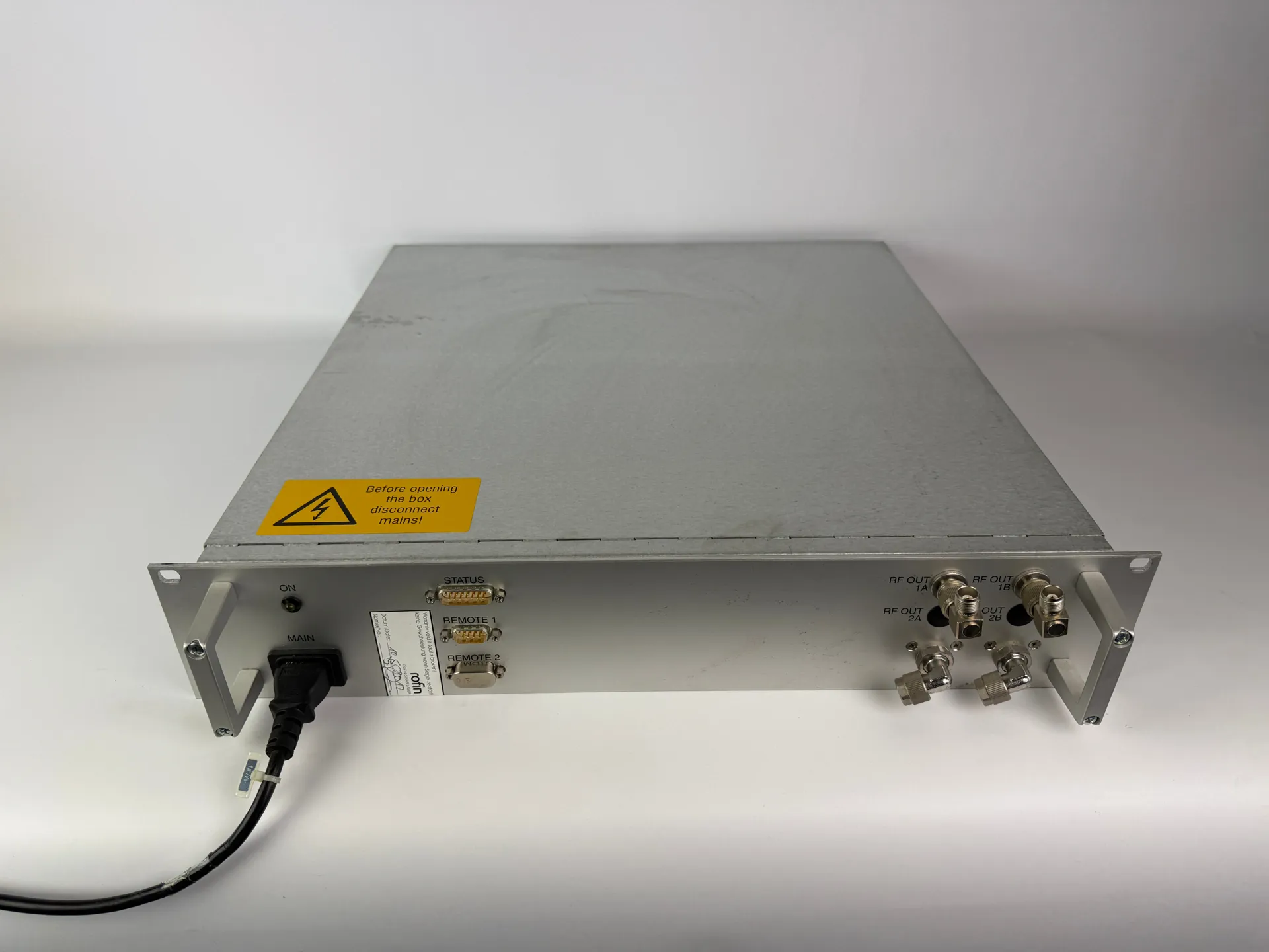 1x Gooch & Housego S231-02 RF Q-Switch Driver System 2x100W - Thumbnail 4