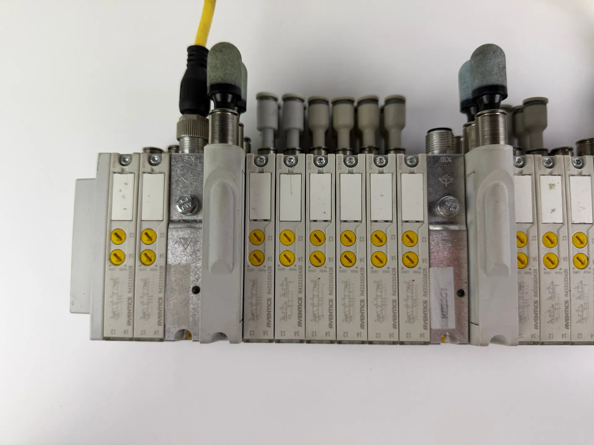 Aventics R412018225 EtherCAT Module – AES-D-BC-ECAT Valve Island Interface - Image 1