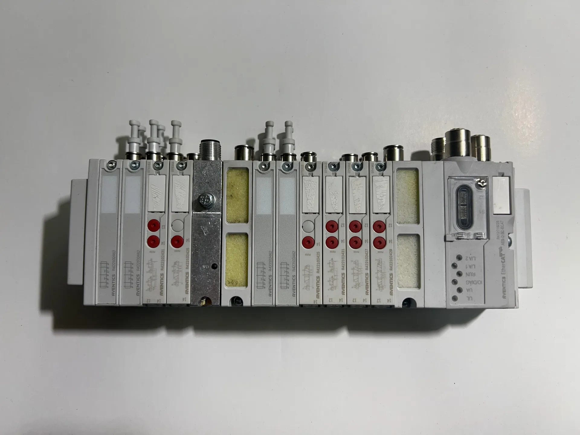 Aventics R412018225 EtherCAT AES-D-BC-ECAT Air Valve Island Module - Image 1