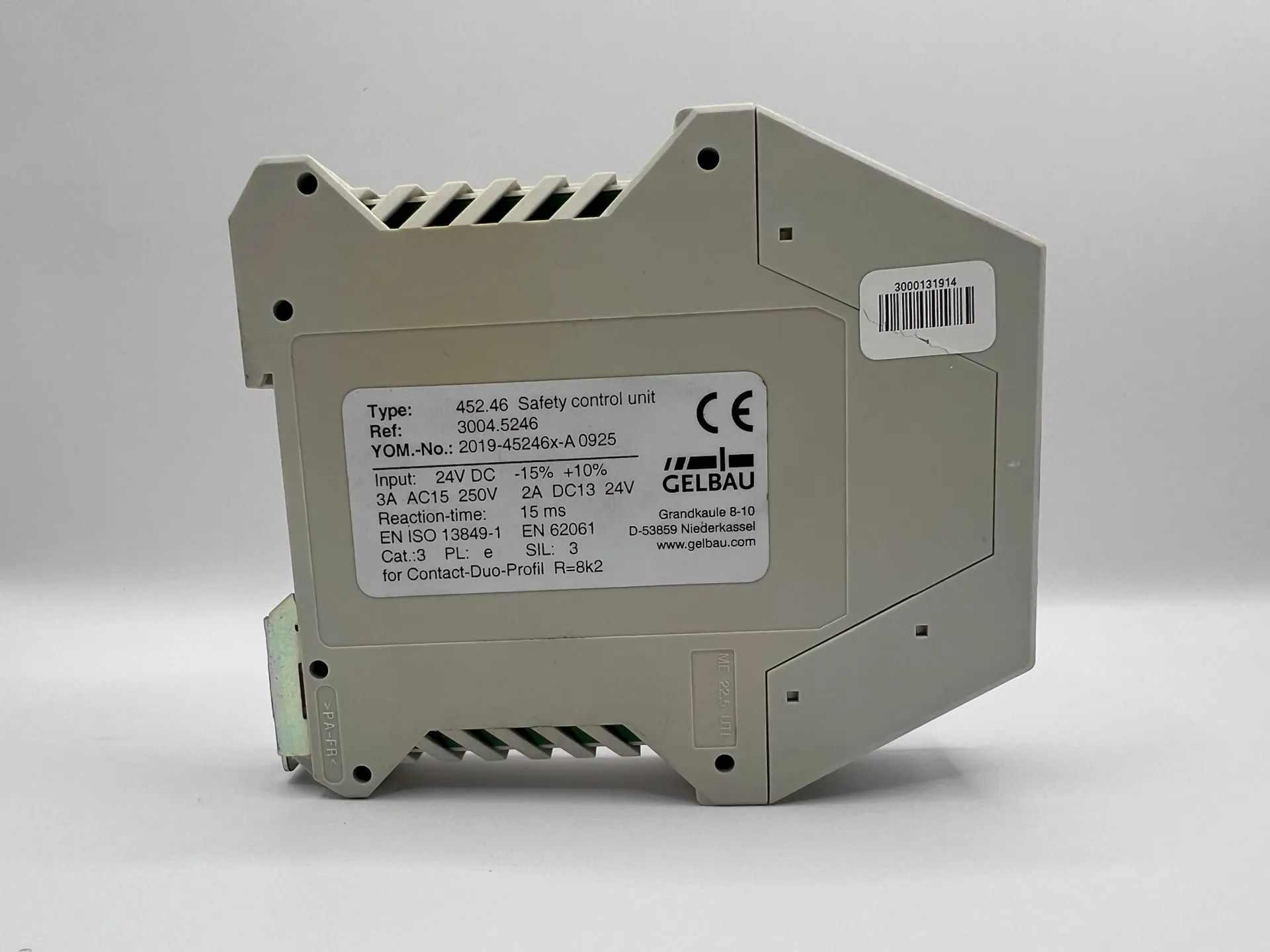 1x Gelbau 452.46 Safety Control Unit - Thumbnail 5