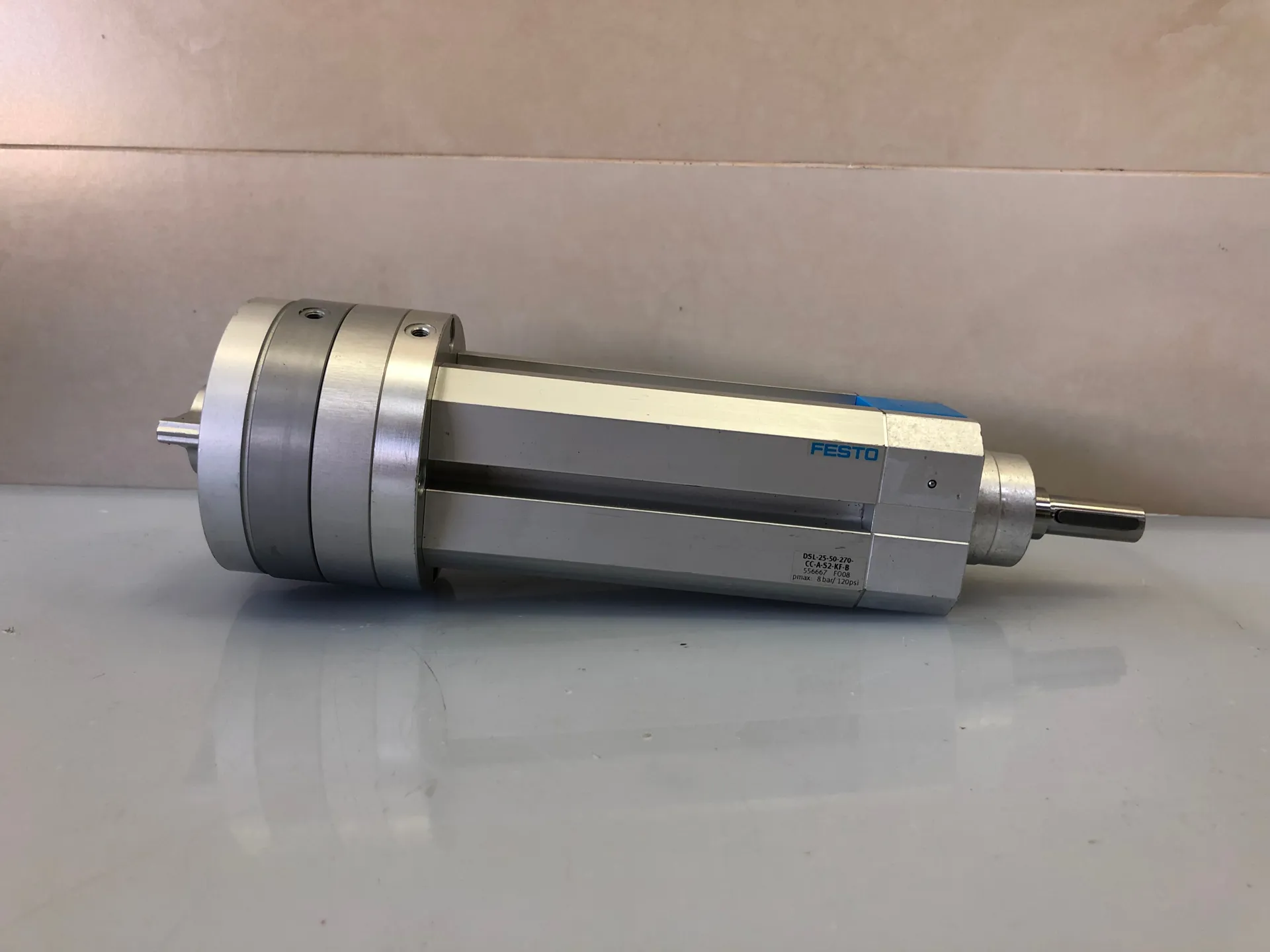 FESTO DSL‑25‑50‑270‑CC‑A‑S2‑KF‑B Swivel‑Linear Unit – 25 mm Bore, 50 mm Stroke - Thumbnail 2