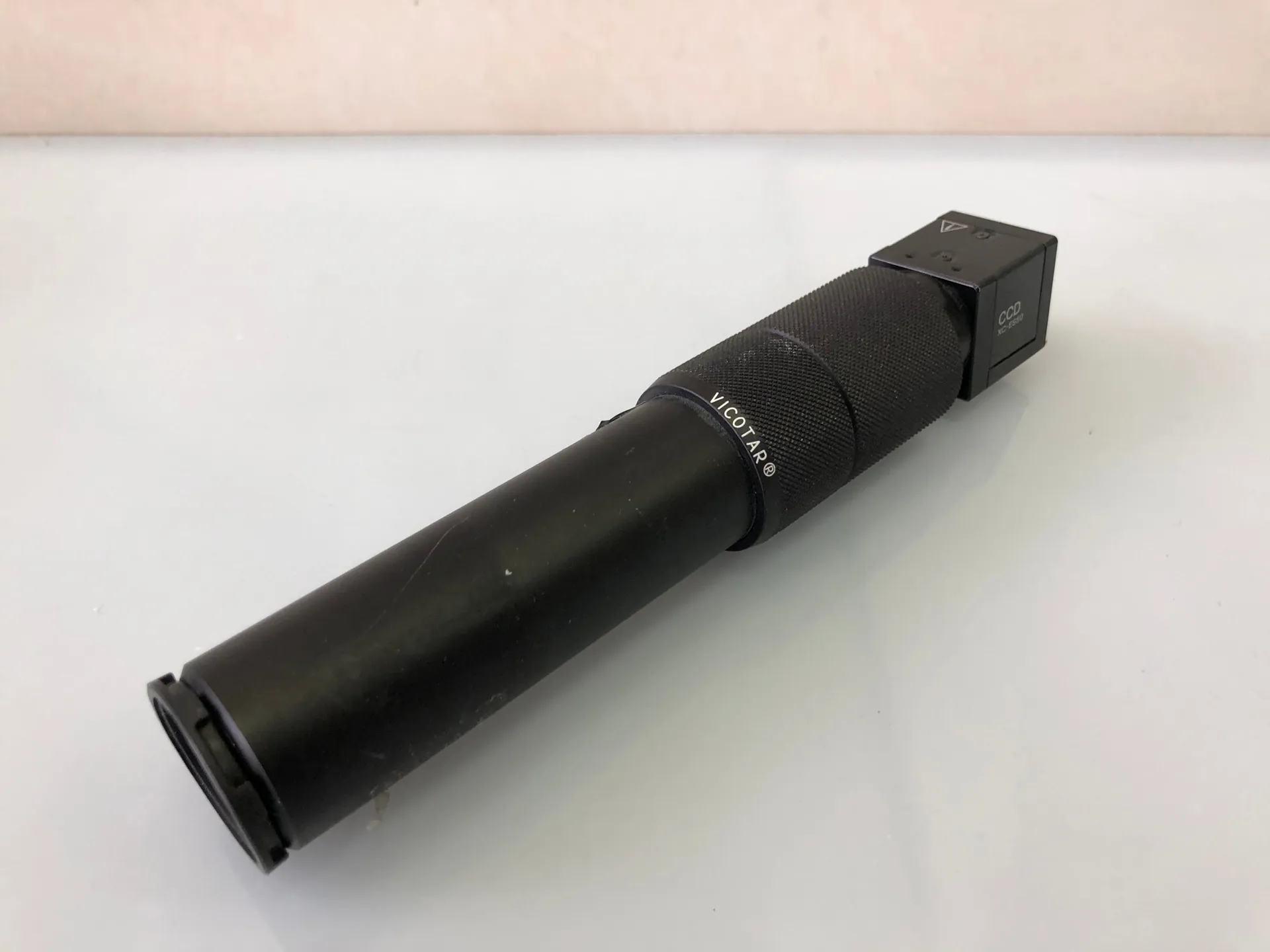 SONY XC-ES50CE CCD Camera with Vicotar V&C T100/0.6 Telecentric Lens - Image 1