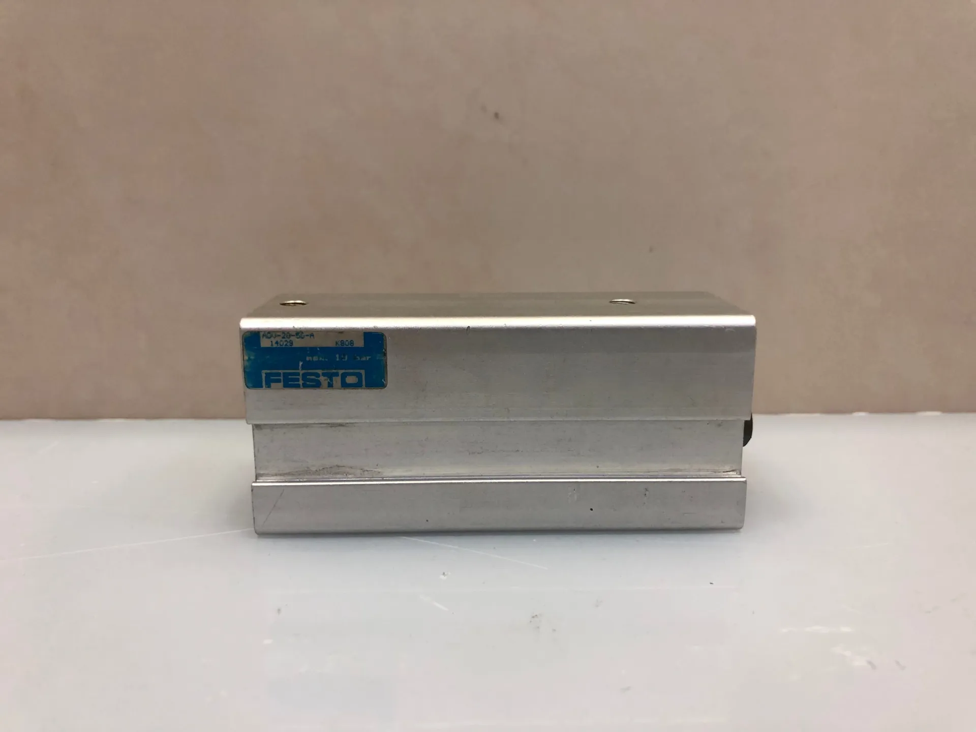 FESTO ADV‑20‑50‑A Short‑Stroke Compact Cylinder – 20 mm Bore, 50 mm Stroke (P/N 14029) - Image 1