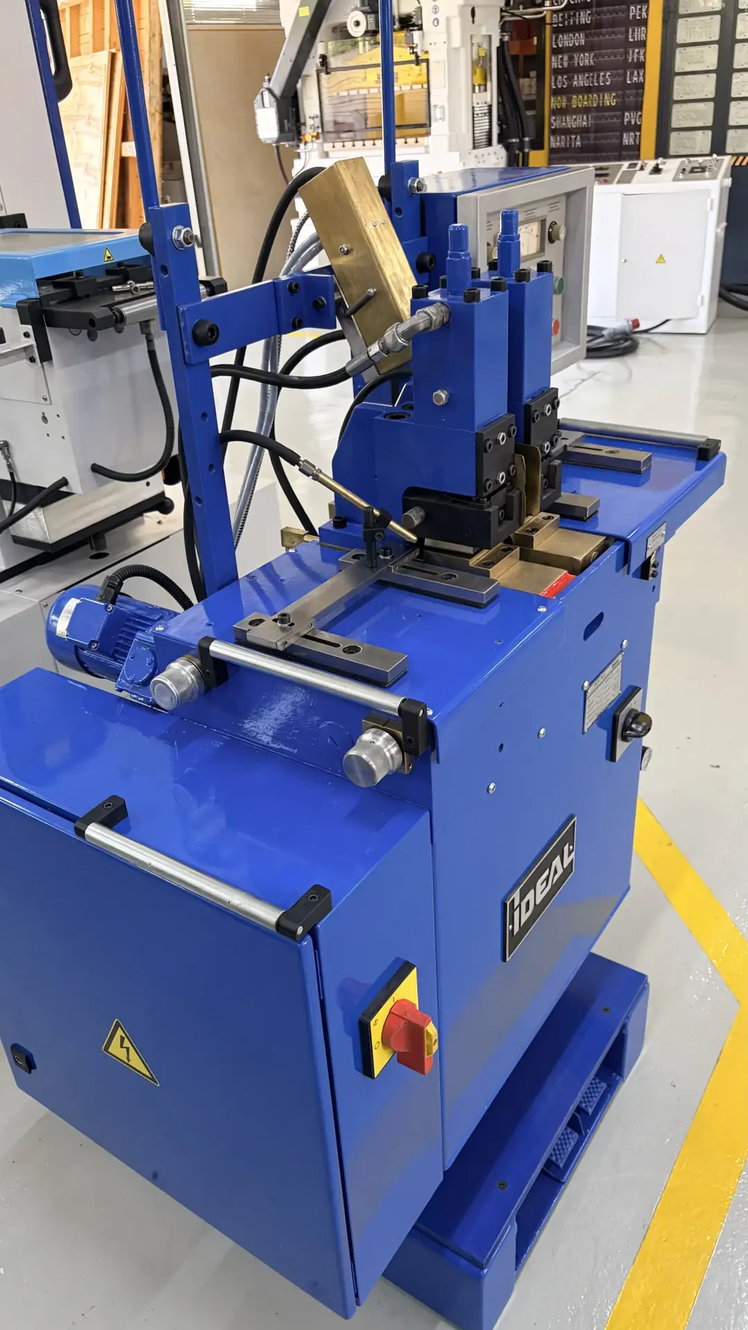 iDEAL BAS 120 Band Saw Blade Welder, Blades 25-120 mm, Hydraulic Clamping - Thumbnail 10