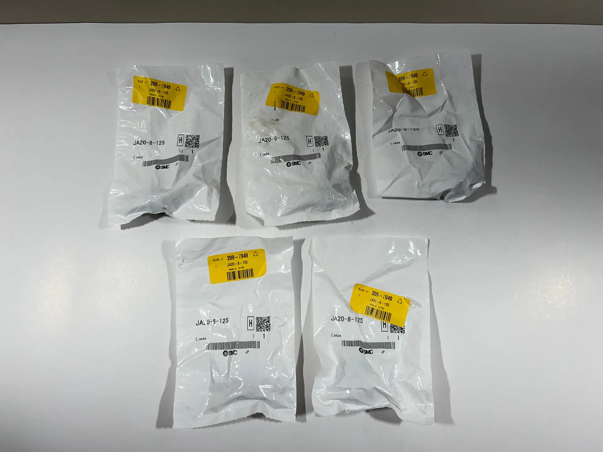 SMC JA20-8-125 Floating Joint – Lot of 5 Pcs – New - Thumbnail 2