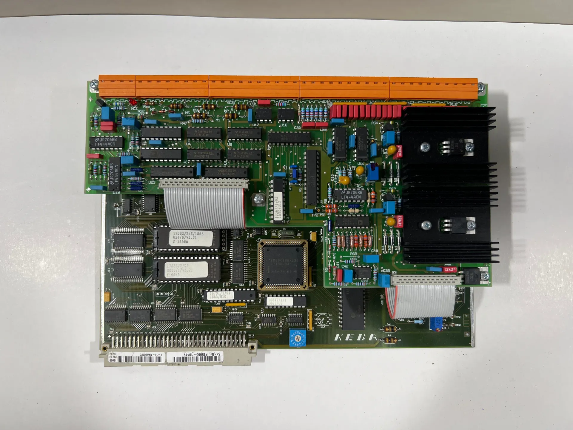 1x KEBA / Engel E-8-ANALOG 1865 Control Board with E-ANA-SUB2 - Image 1