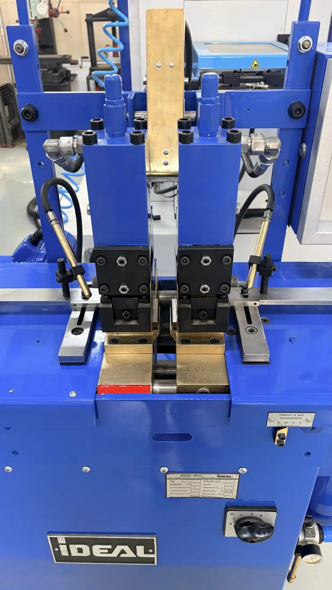 iDEAL BAS 120 Band Saw Blade Welder, Blades 25-120 mm, Hydraulic Clamping - Thumbnail 16