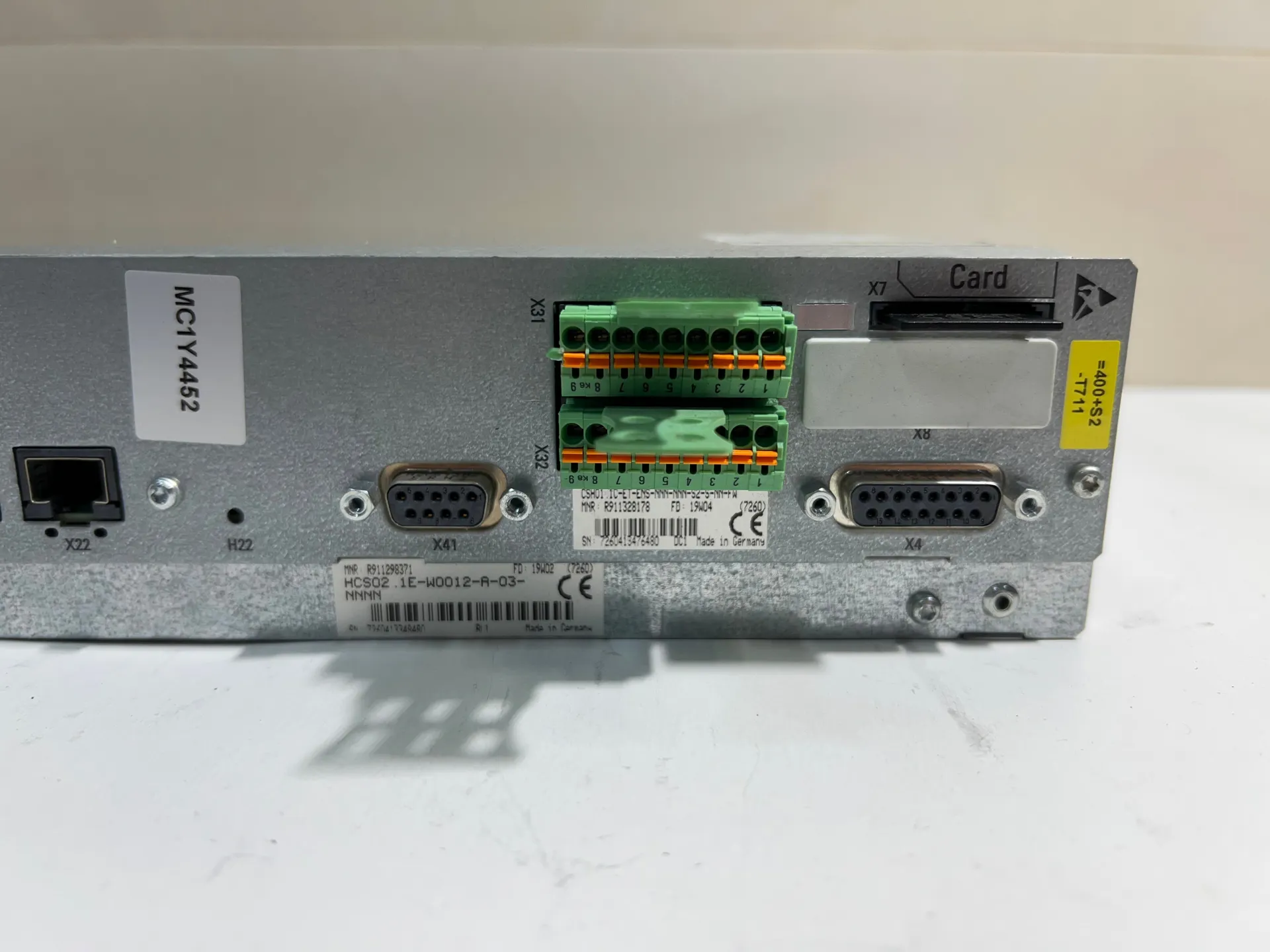 1x Rexroth IndraDrive C HCS02.1E-W0012-A-03-NNNN Drive Controller - Thumbnail 6