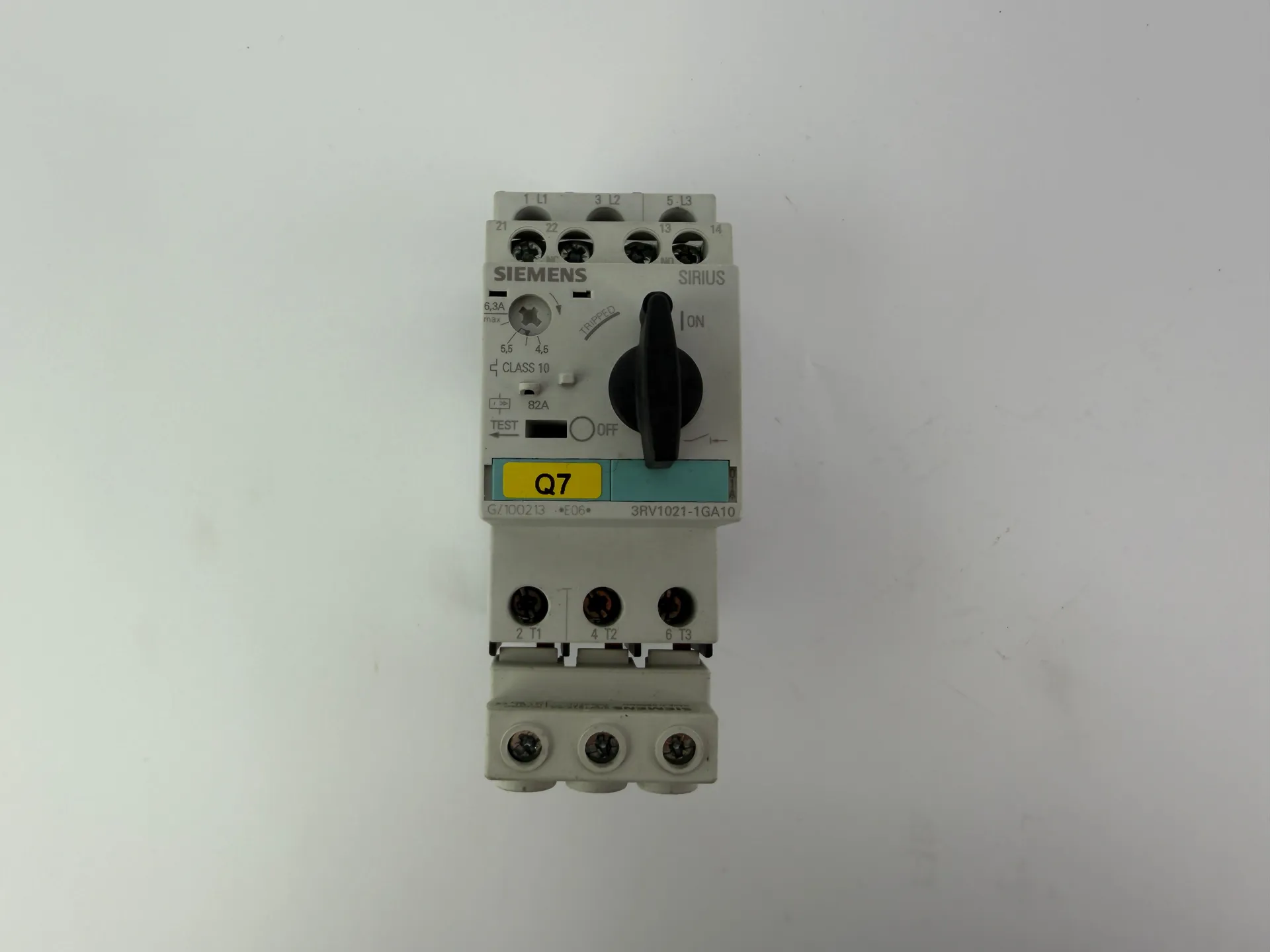 1x Siemens 3RV1021-1GA10 Motor Starter Protector Circuit Breaker - Image 1