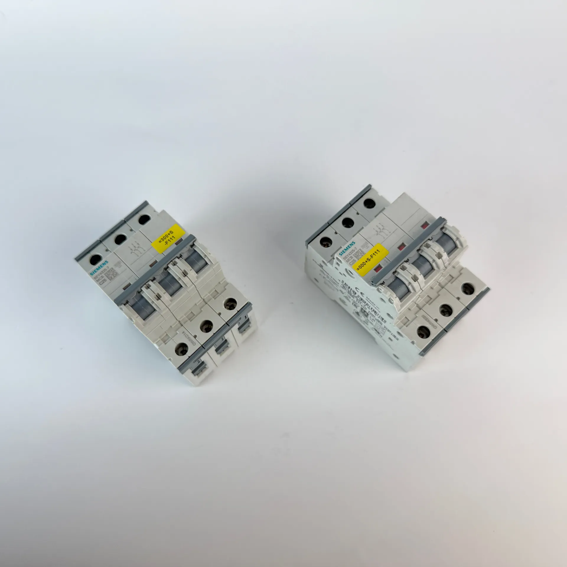 1x Siemens 5SY4325-7 3 Pole MCB C25 25A Circuit Breaker 10kA 400V AC - Thumbnail 5