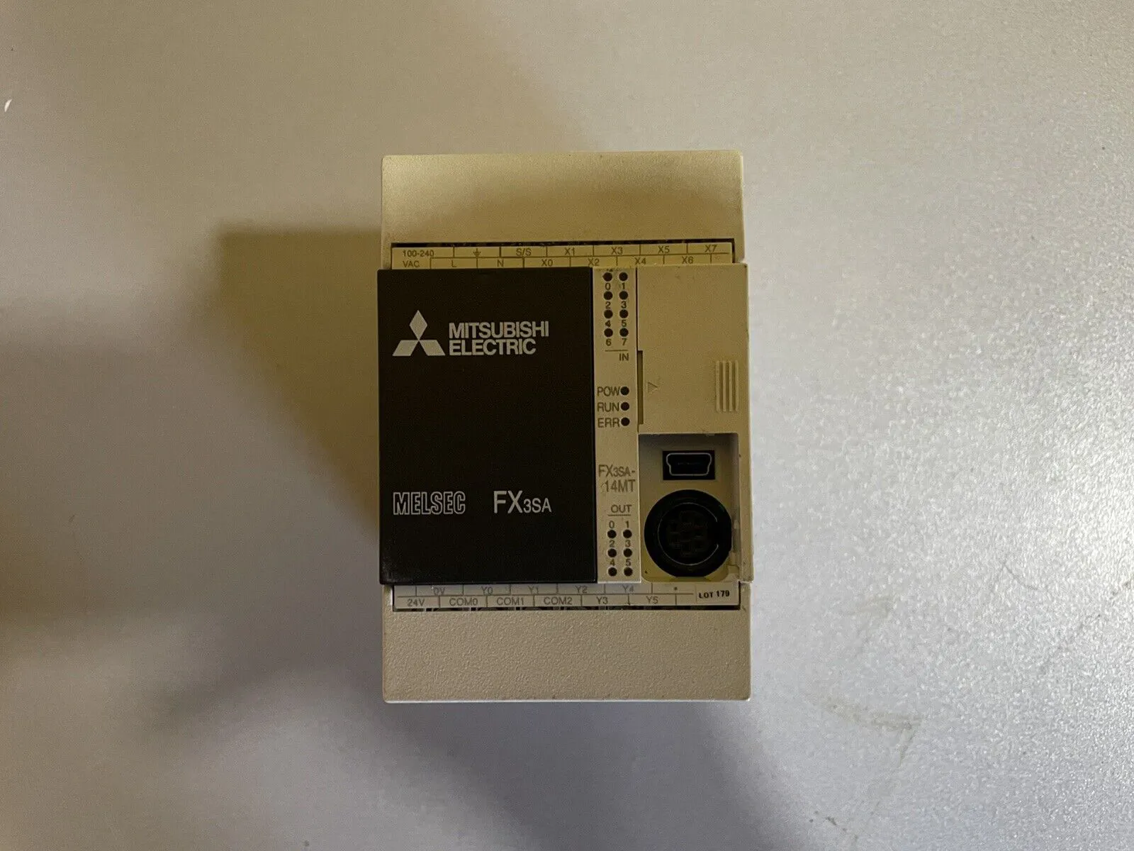 1x Mitsubishi PLC Controller module FX3SA-14MR-CM FX3SA-14MT-CM - Image 1
