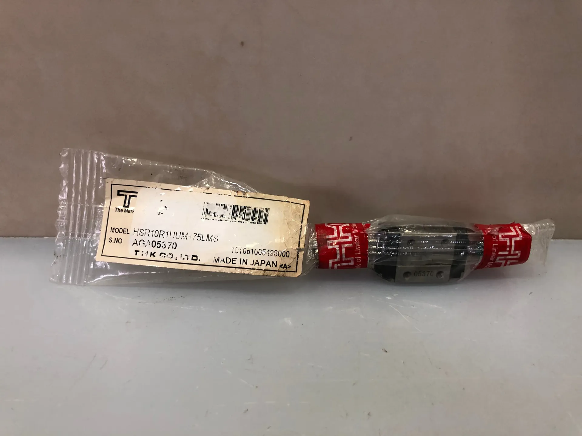 THK HSR10R1UUM+75LMS Linear Guide Block with 75mm Rail – HSR10 Precision Bearing