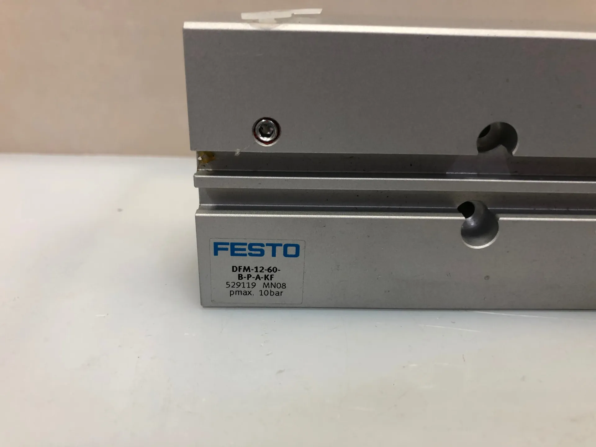Festo DFM-12-60-B-P-A-KF 529199 Pneumatic Cylinder - Thumbnail 3