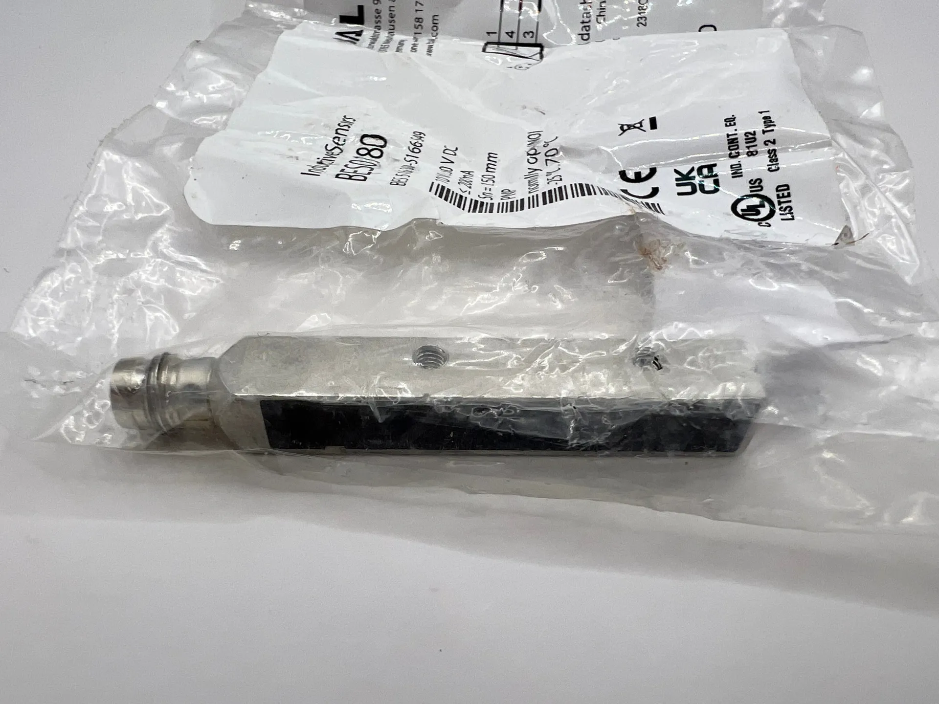 1x Balluff BES0180 Inductive Sensor BES-516-300-S166-S49 New in Box - Thumbnail 3