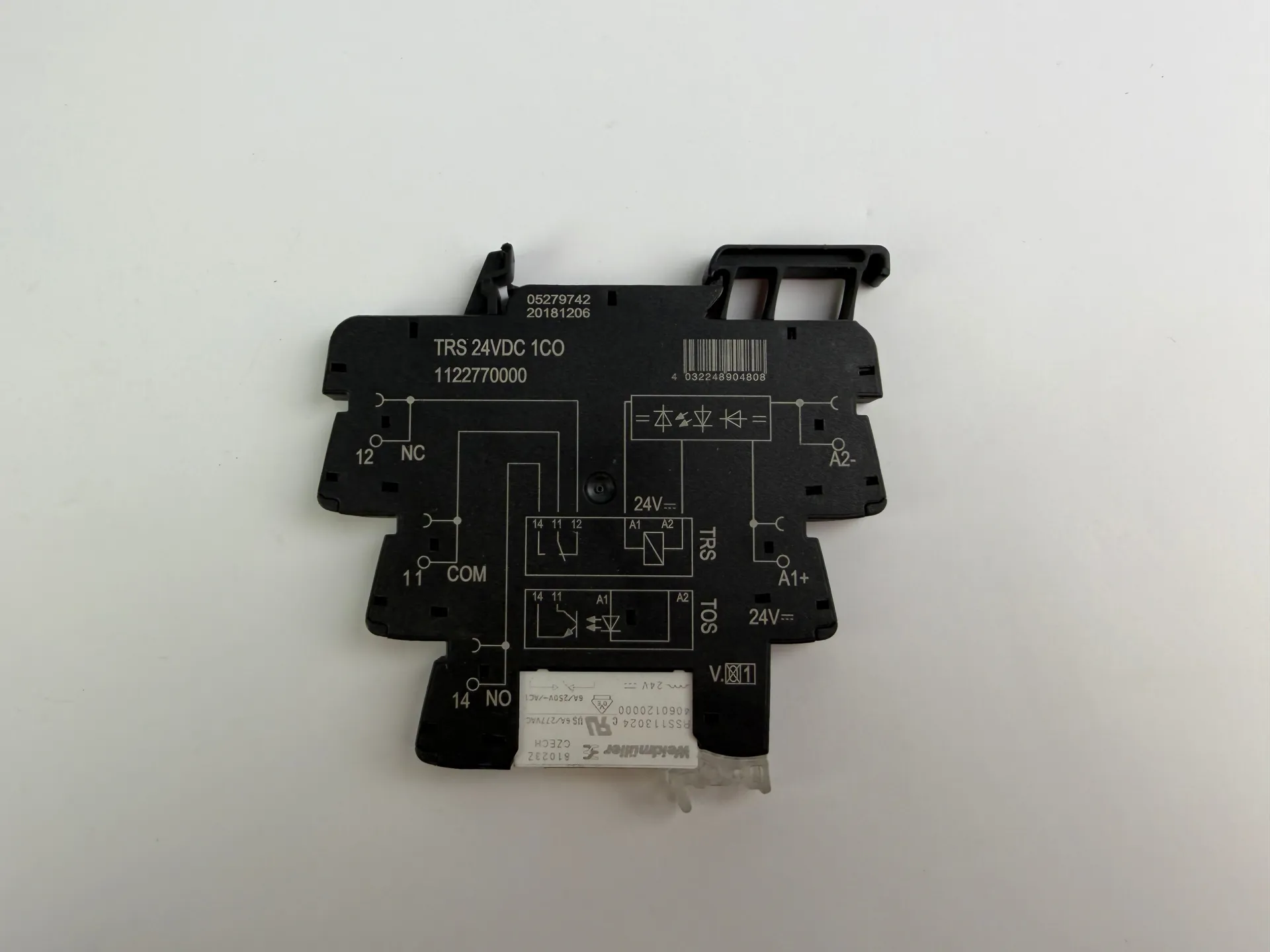 1x Weidmüller 1122770000 TRS 24VDC 1CO Relays - Image 1