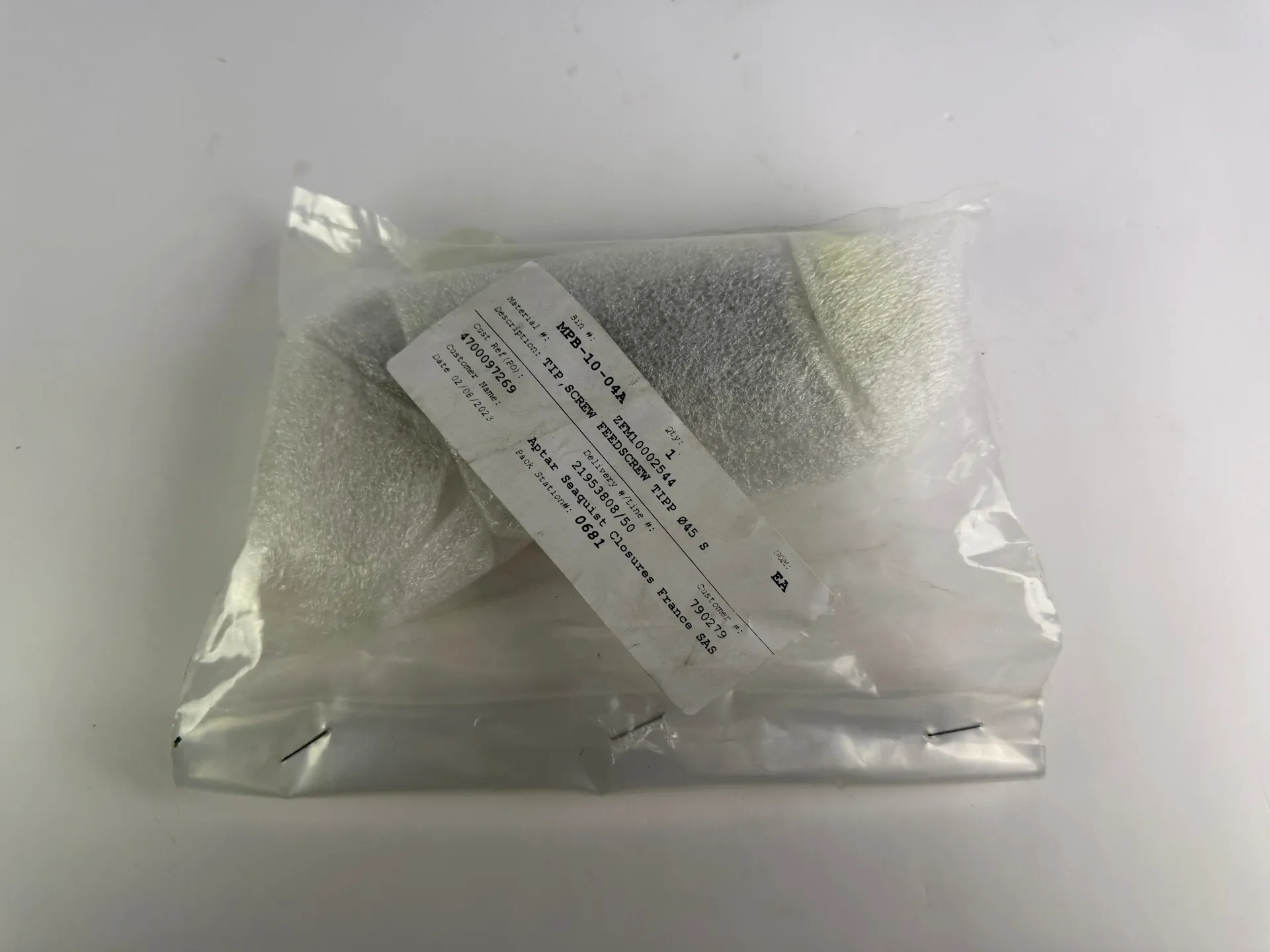 Feedscrew Schneckenspitze Nozzle fi45 mm – NEW - Thumbnail 3