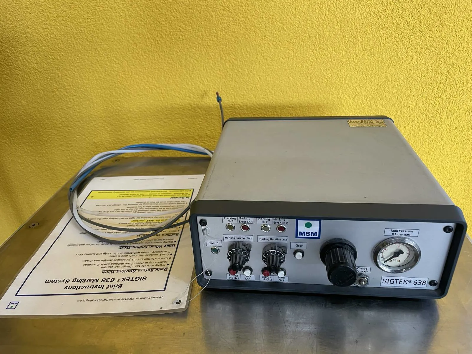 MSM Markiersysteme Sigtek 638 Marking System - Image 1
