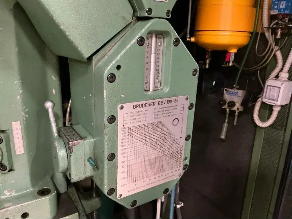 Bruderer BSTA 25 EL High-Speed Stamping Press 250 kN with BBV 190/85 Feeder - Thumbnail 10