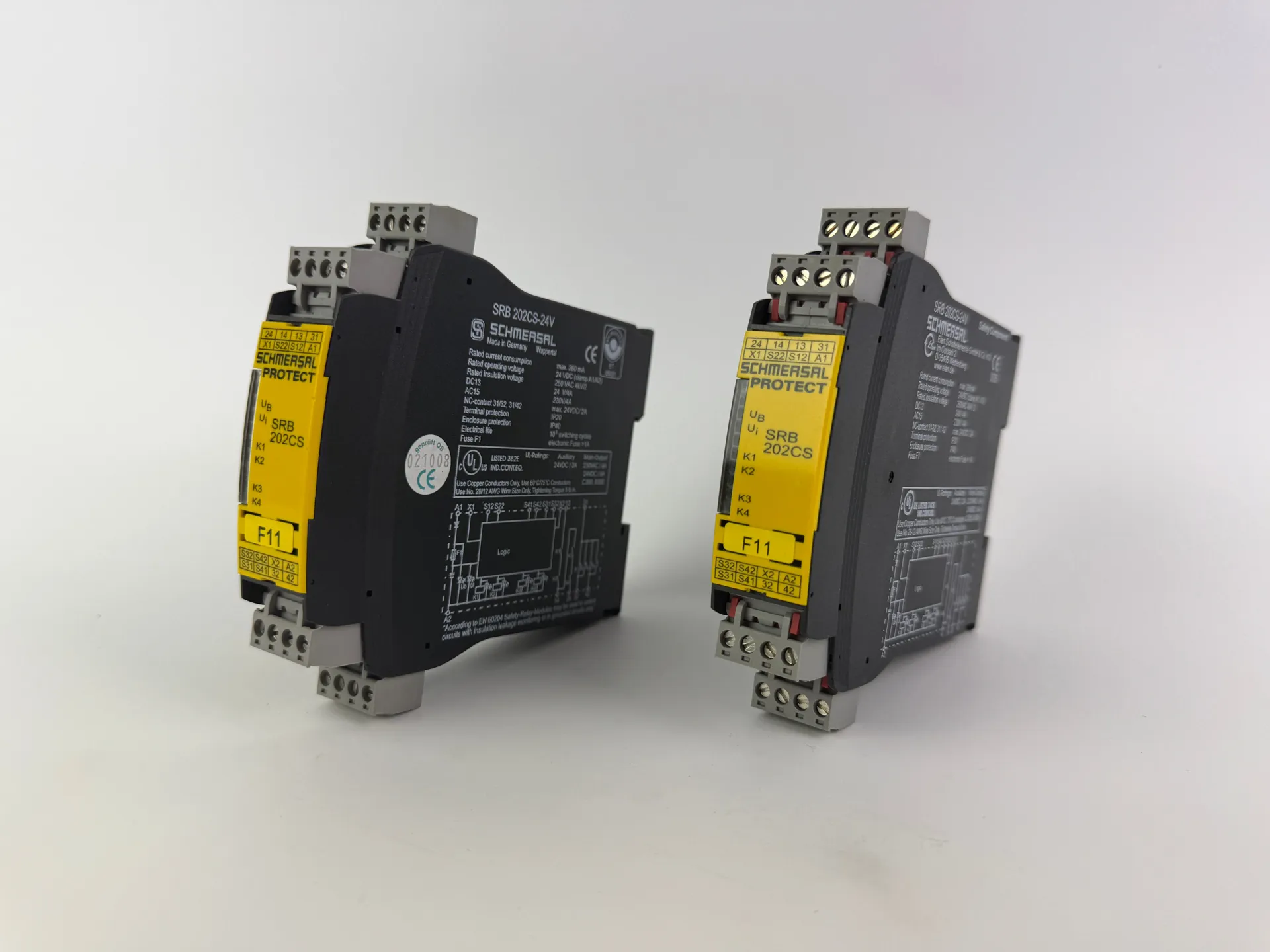 1x Schmersal SRB 202CS-24V Safety Relay 24VDC - Thumbnail 4