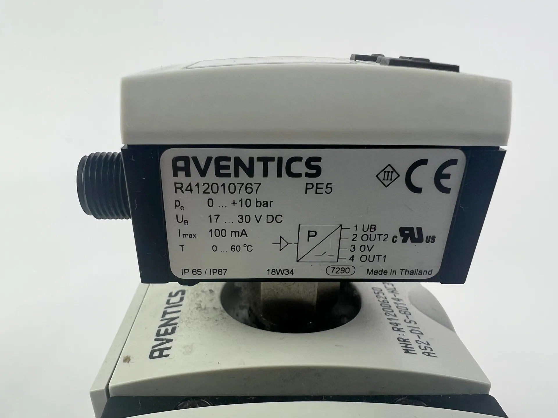 Aventics R412006256 R412006175 R412006380 R412006272 R412006250 + R412010767 Pressure Regulating Valves - Thumbnail 7