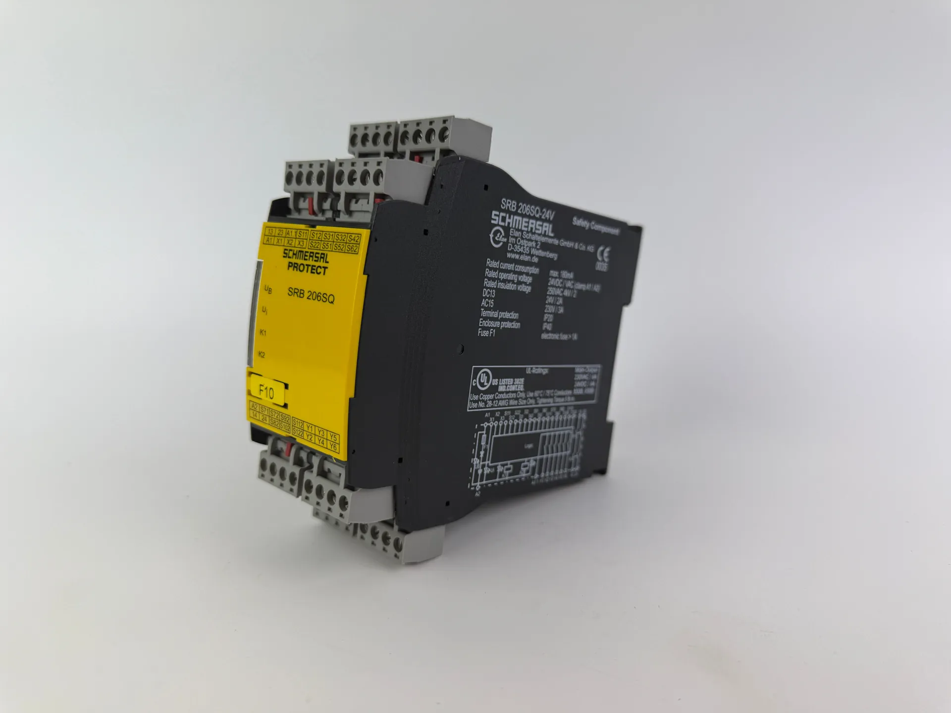 Schmersal SRB 206SQ-24V Safety Relay 24VDC (B300 / R300) - Thumbnail 2