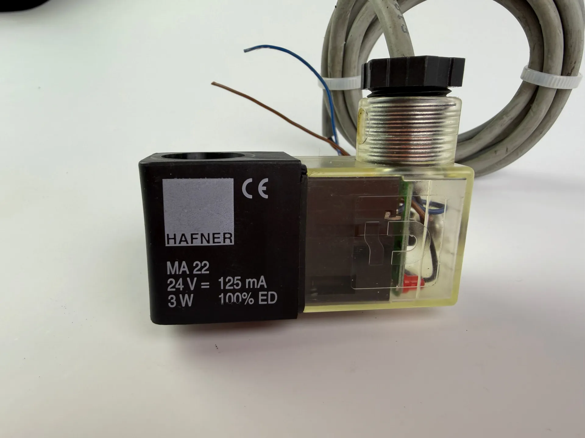 Hafner MA22 24V Coil with 170 cm Cable - Thumbnail 3