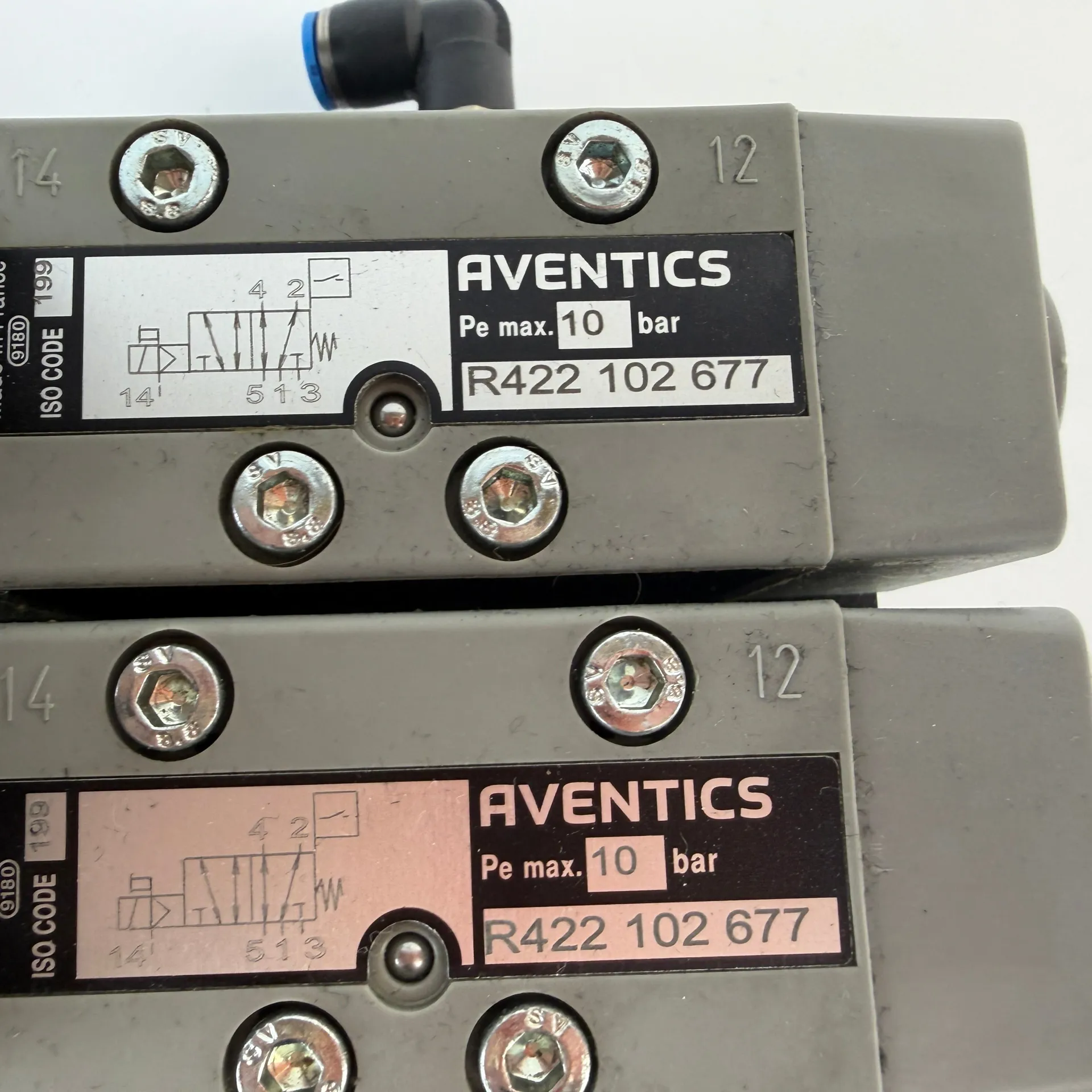 AVENTICS Dual 5/2 Pneumatic Valves R422 102 677 Valve Island R422 003 622 Sensors - Thumbnail 6