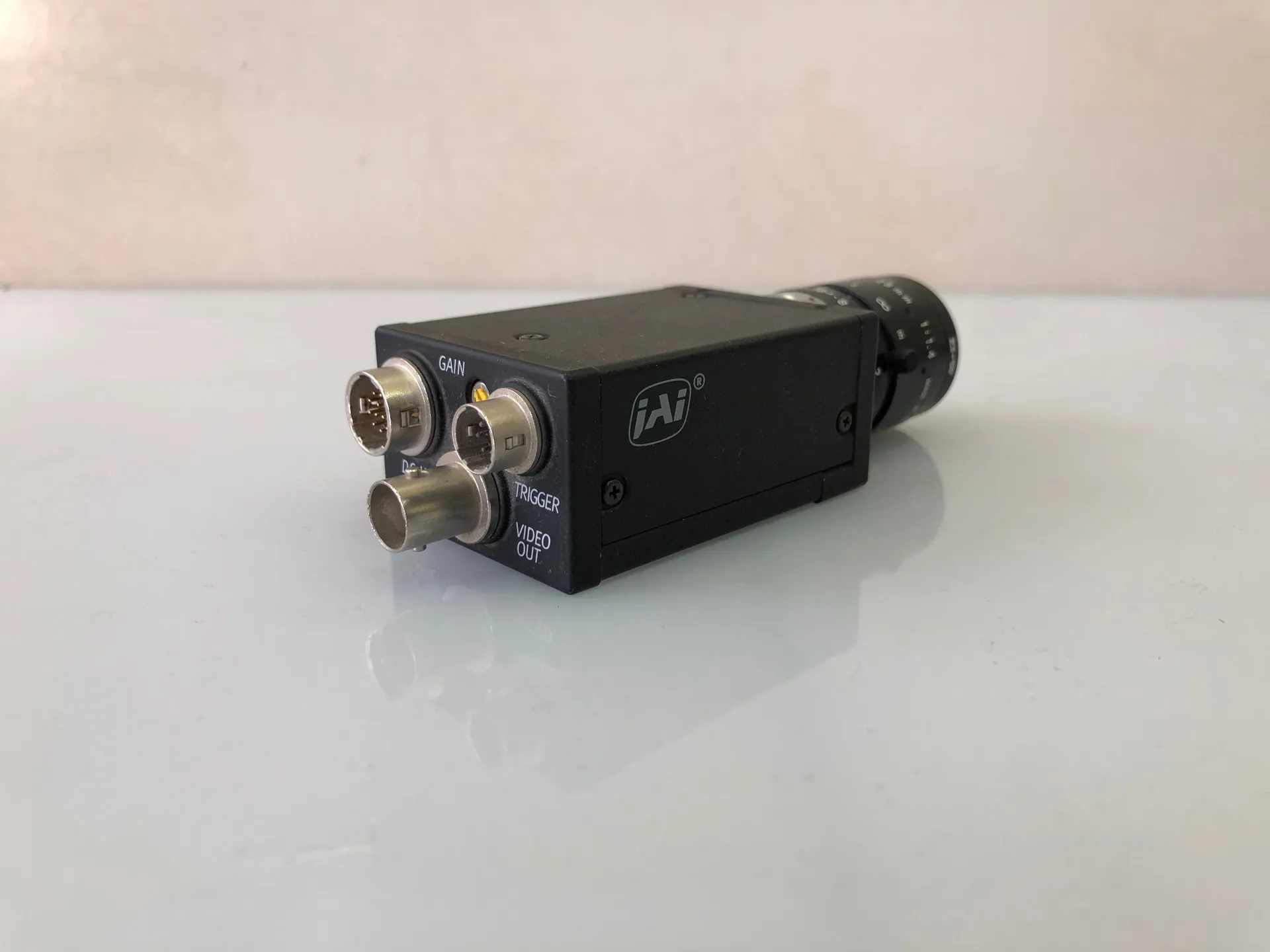 JAI CV-A1 CCD Video Camera Module with Cosmicar 25mm f/1.4 Lens - Thumbnail 2