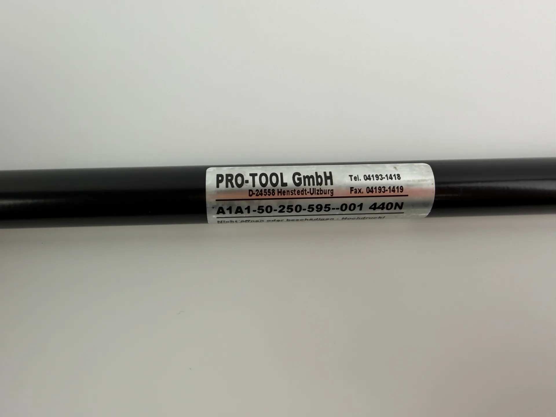 1x PRO-TOOL GmbH Gas Spring A1A1-50-250-595-001 – 440N - Thumbnail 3