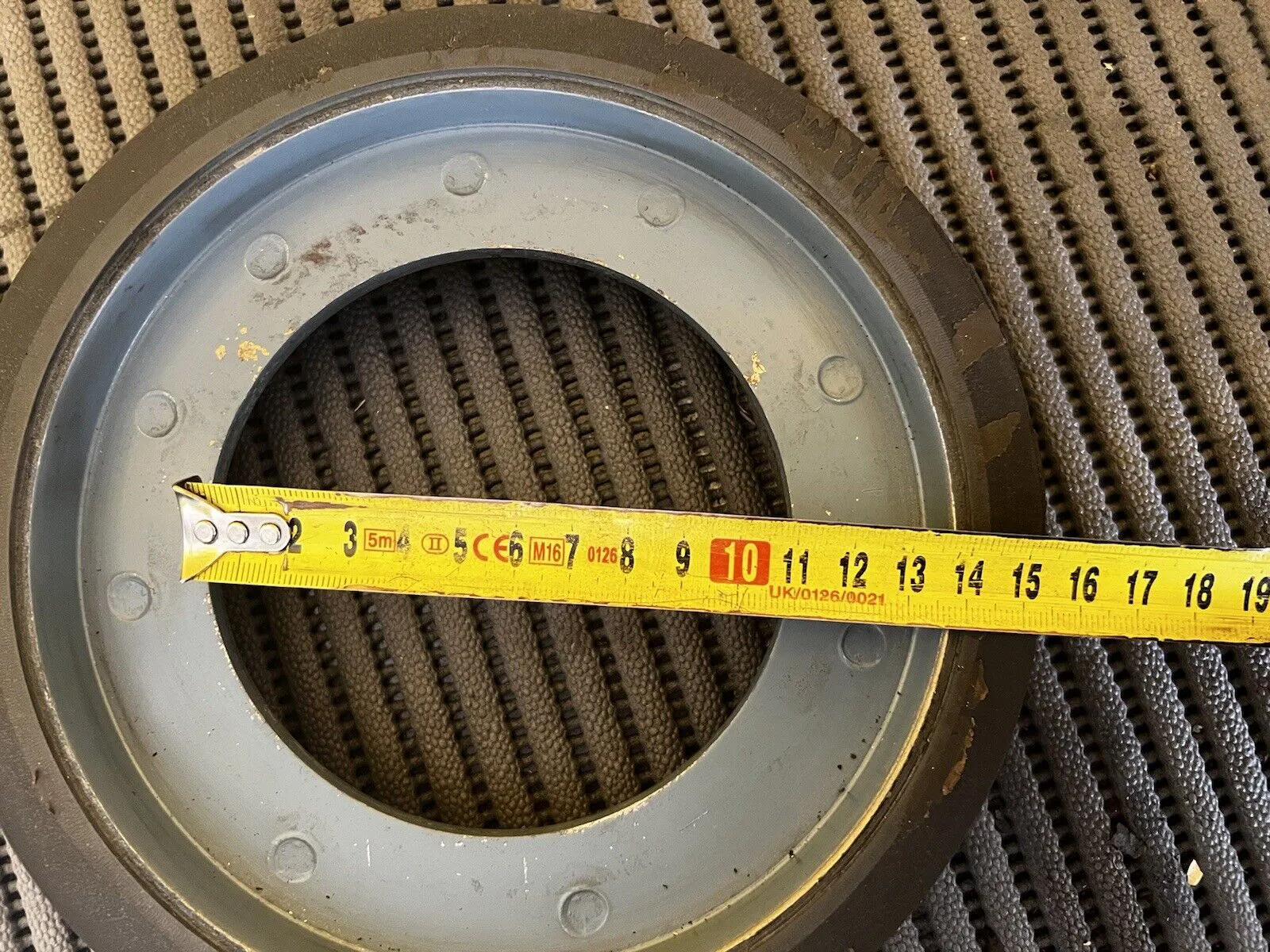 Chicago Rubber Co Inc 20 x 4cm Contact Wheel - Thumbnail 4
