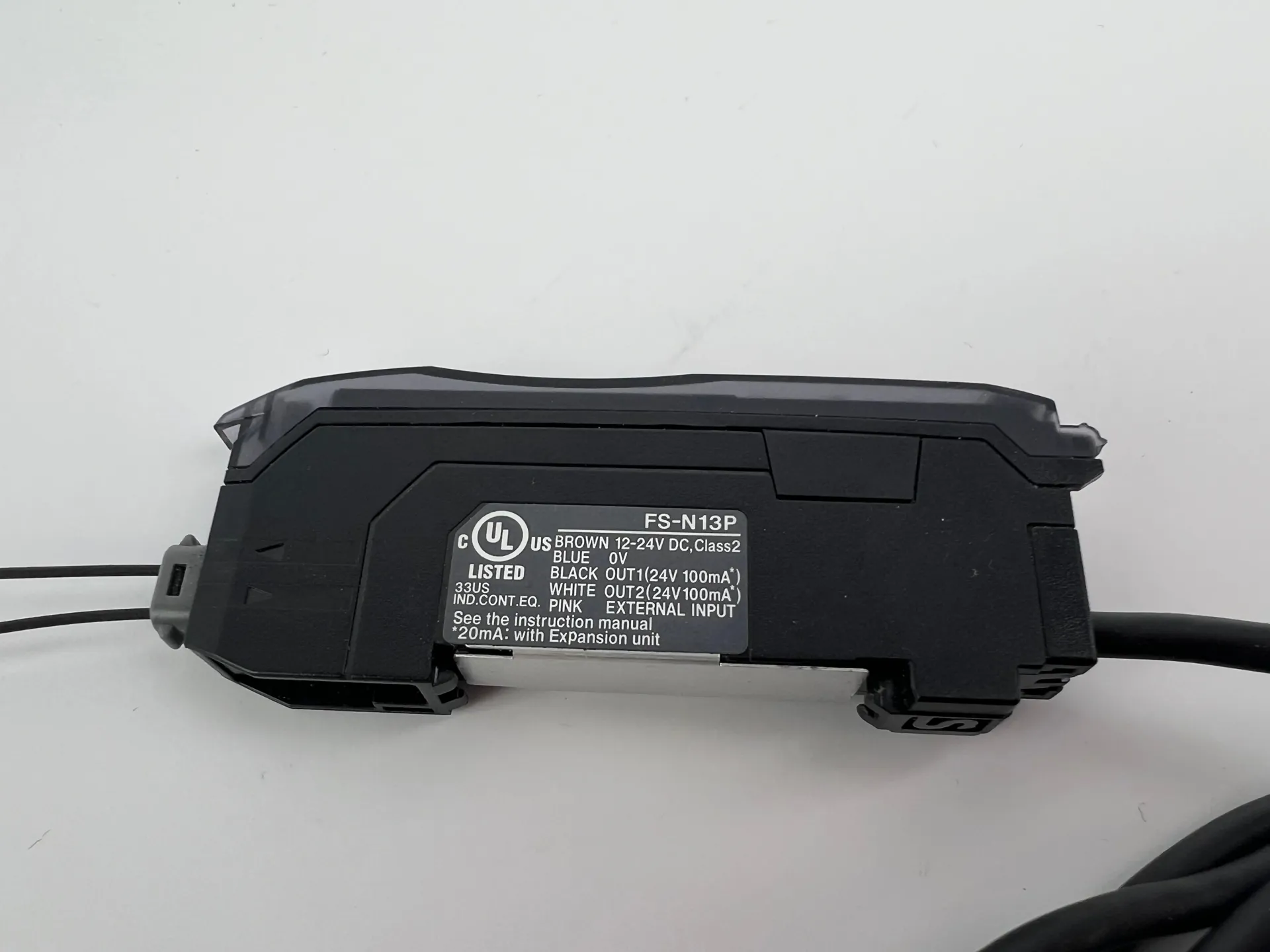 Keyence FS-N13P Fiber Amplifier + FU-53TZ Fiber Optic Sensor 210cm - Thumbnail 5