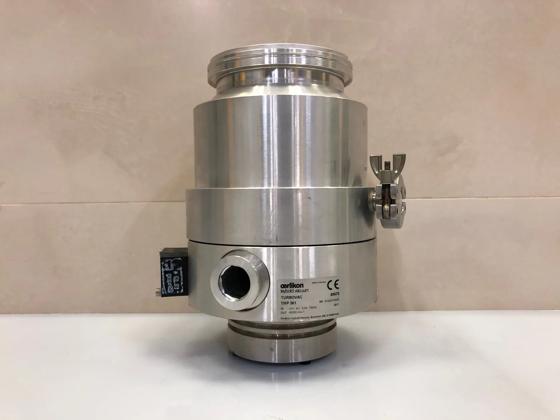 Leybold TURBOVAC TMP 361 Turbomolecular Vacuum Pump – 750Hz, Model 85670 - Thumbnail 2