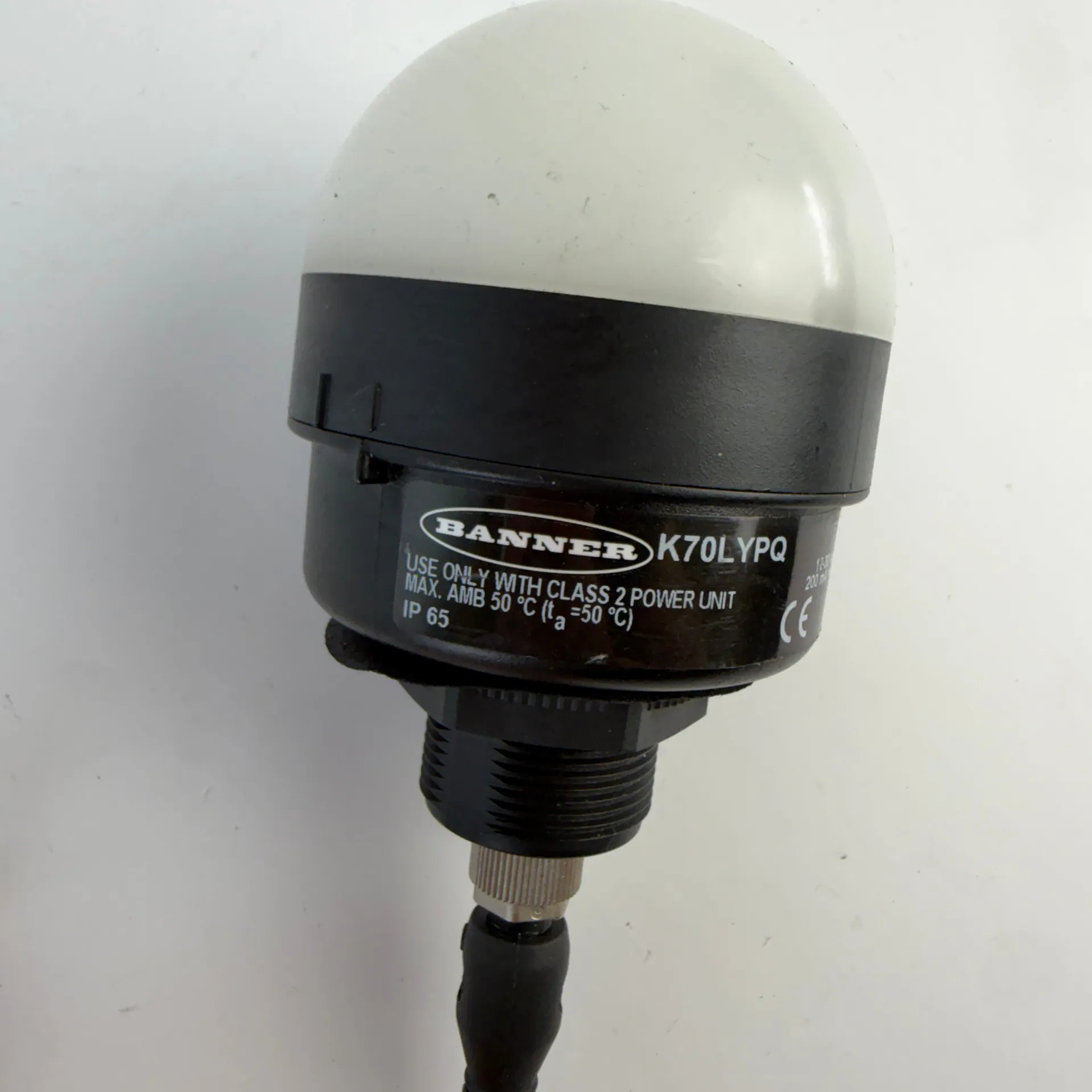 Banner Engineering K70LYPQ K70 Series EZ-LIGHT Yellow LED Indicator 12-30VDC - Thumbnail 6