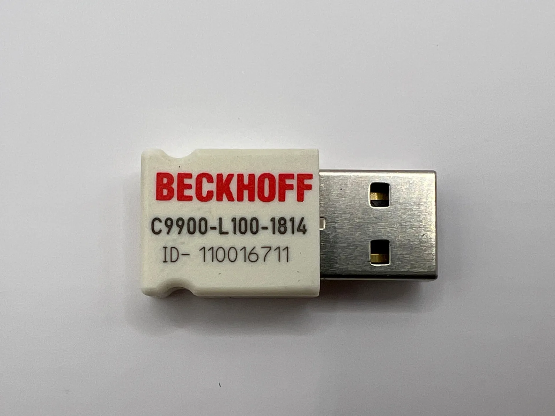 1x Beckhoff C9900-L100-1814 USB License Key for TwinCAT Authorization Dog - Thumbnail 4