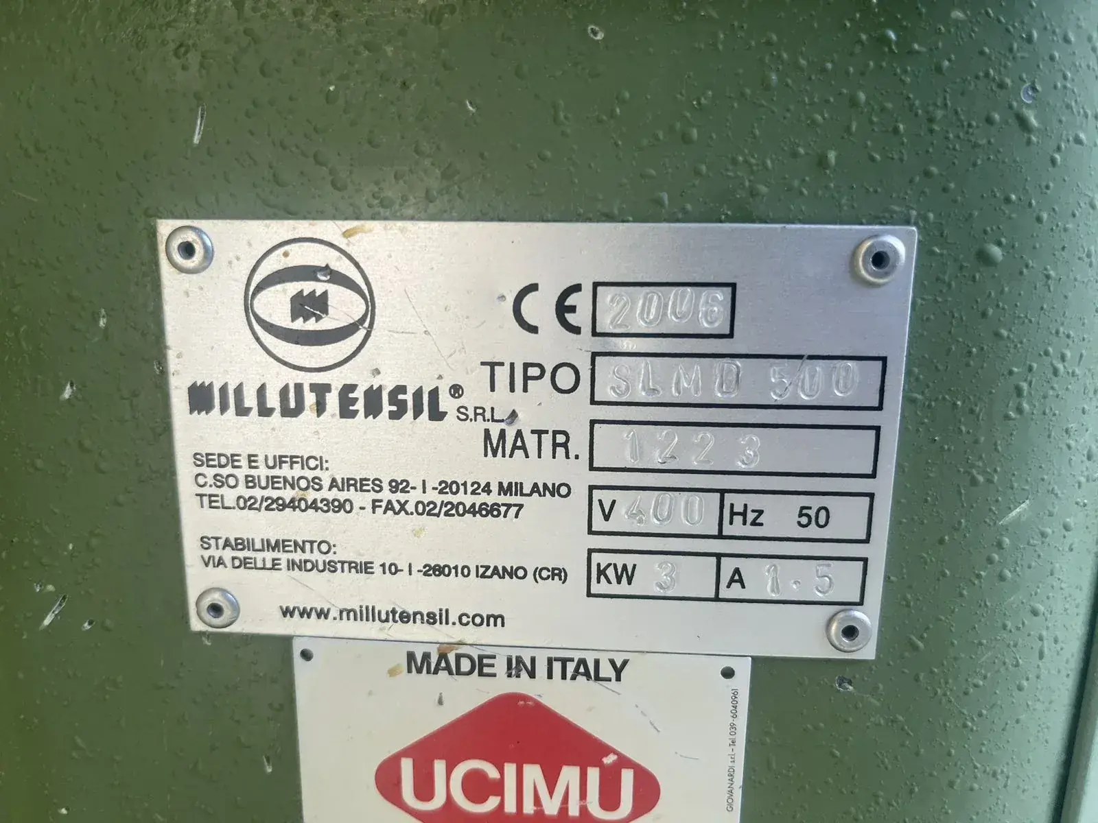 Millutensil SLMD 500 Double Decoiler / Rewinder 2 x 500 kg - Thumbnail 6