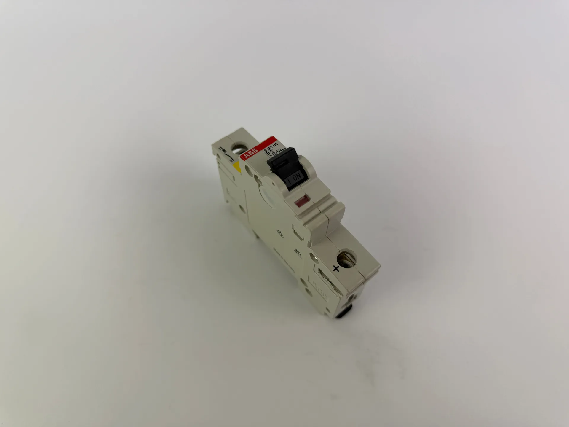 1x ABB S 281 UC B6 Miniature Circuit Breaker MCB 1P 6A 230/400V - Thumbnail 3