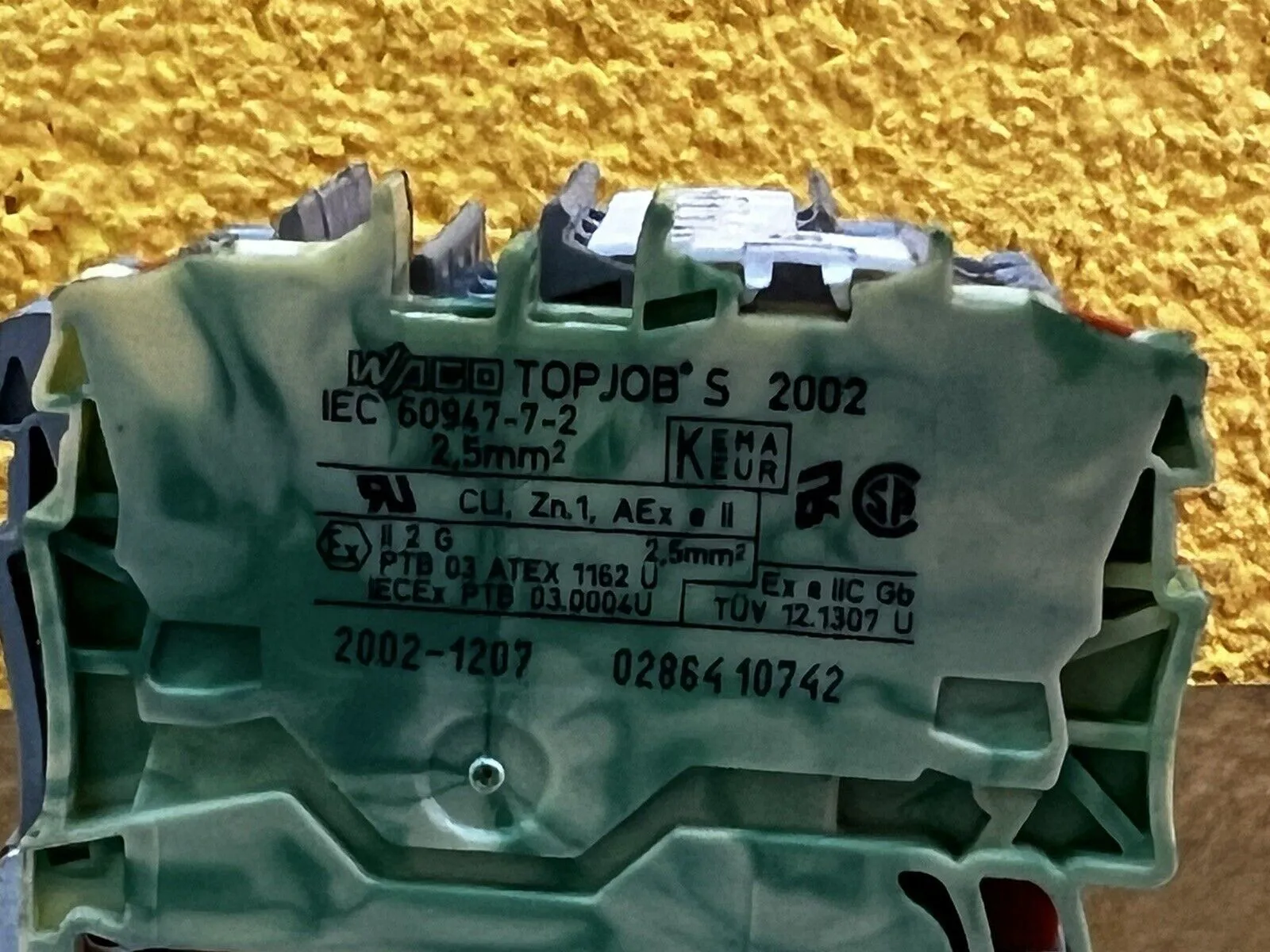 WAGO Ground Terminal Block – IEC 60947-7-2 Earth Clamp (Erdklemme) - Thumbnail 4