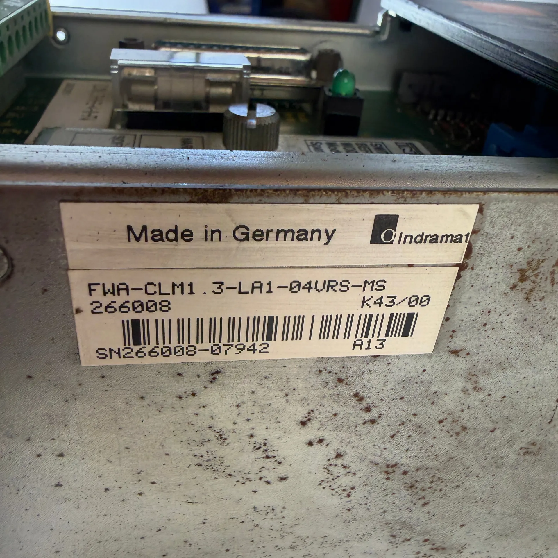 Indramat FWA-CLM1.3-LA1-04VRS-MS 266008 CLM Axis Positioning Controller - Thumbnail 10