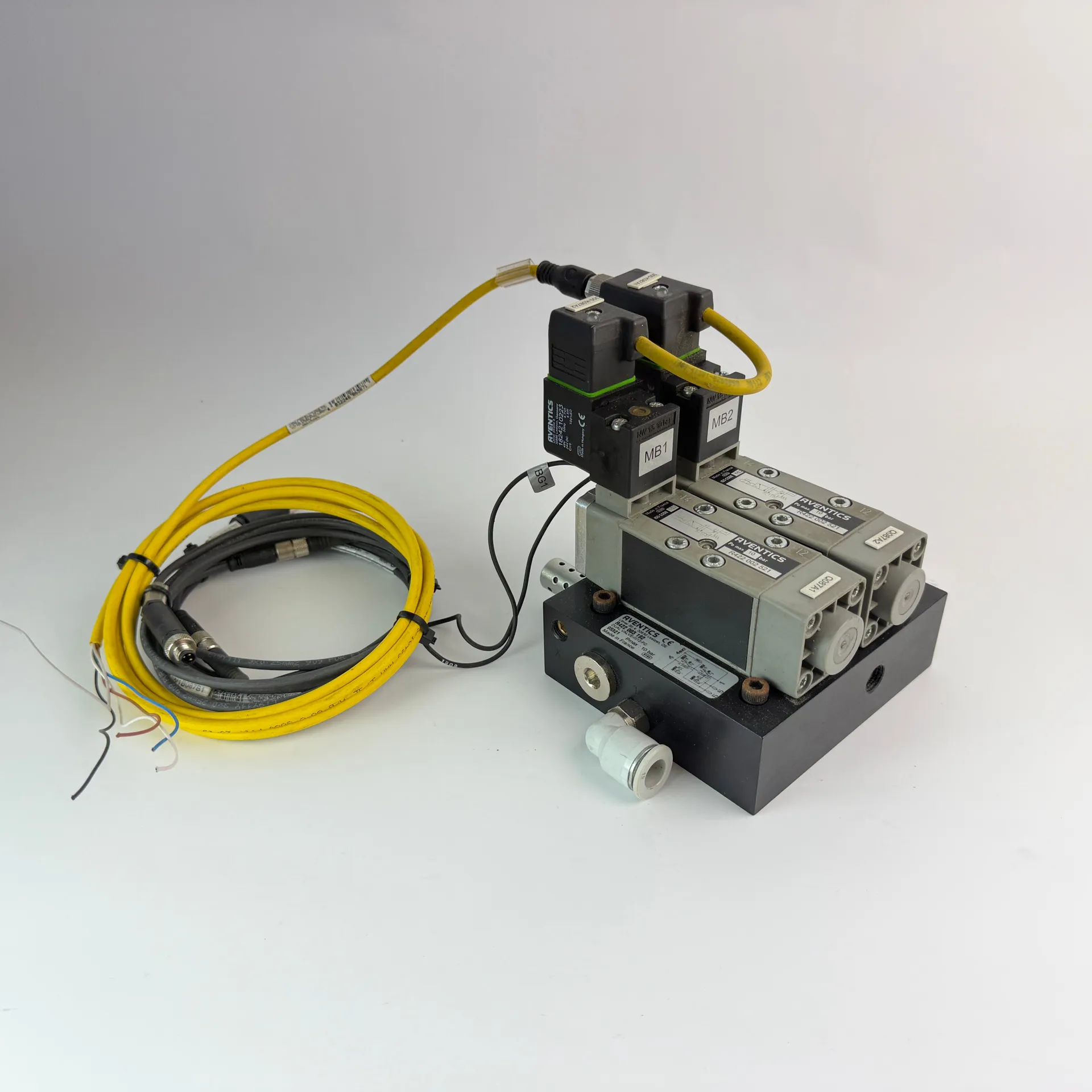 AVENTICS R422002521 Dual 5/2 Valve Island R422003192 + Sensors + Coils - Thumbnail 3