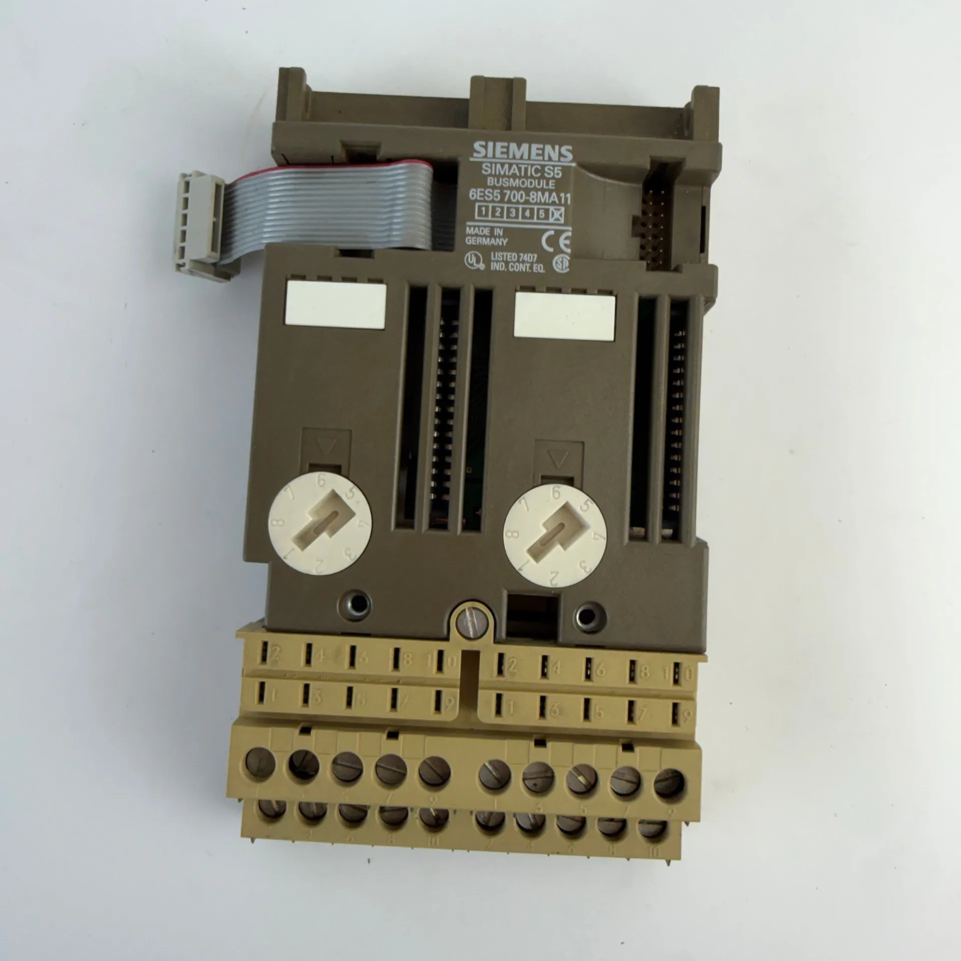 Siemens SIMATIC S5 6ES5 700-8MA11 Bus Module with Screw Terminal Block - Thumbnail 8