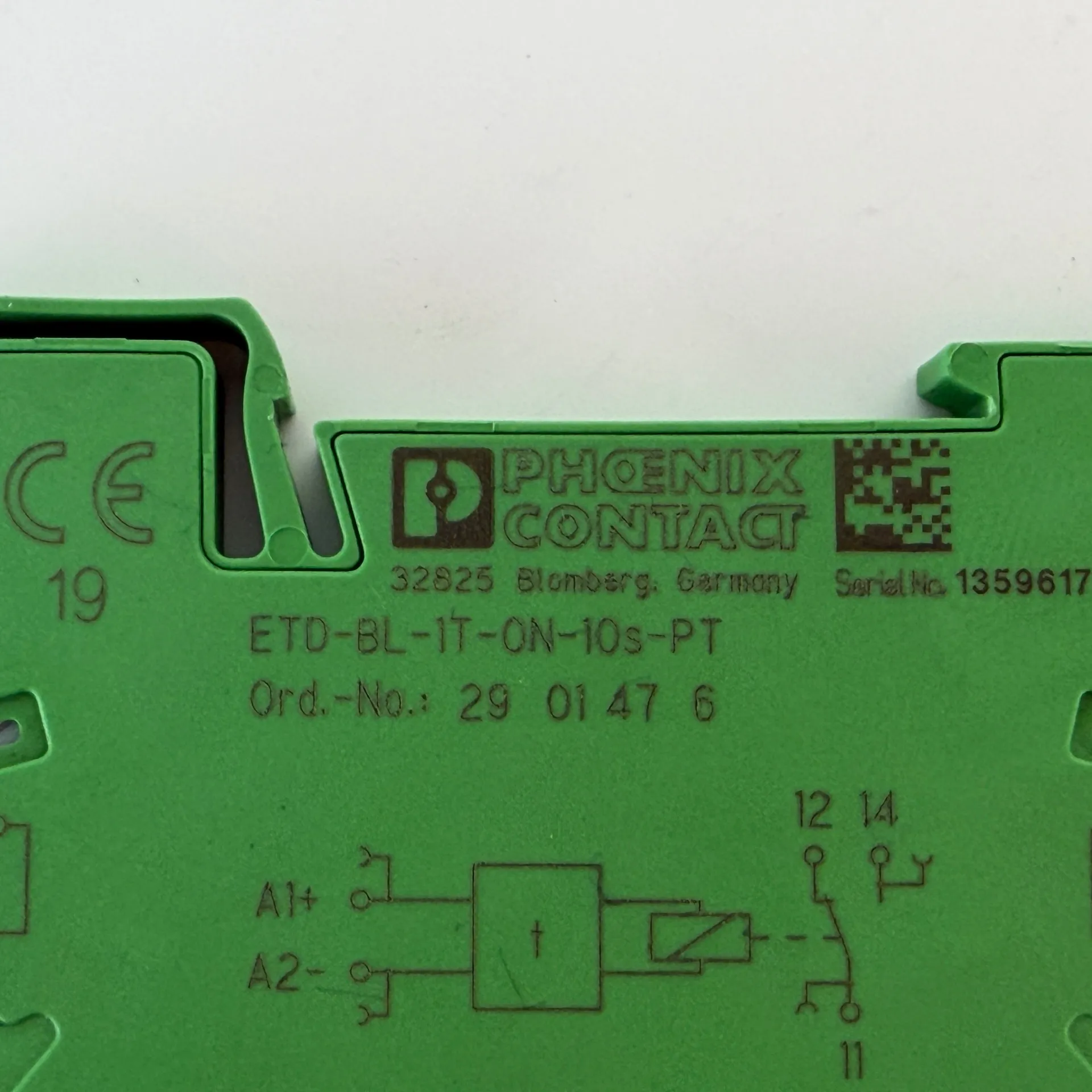 Phoenix Contact ETD-BL-1T-ON-10S-PT 2901476 Timer Relay 24VDC On-Delay DIN Rail - Thumbnail 3