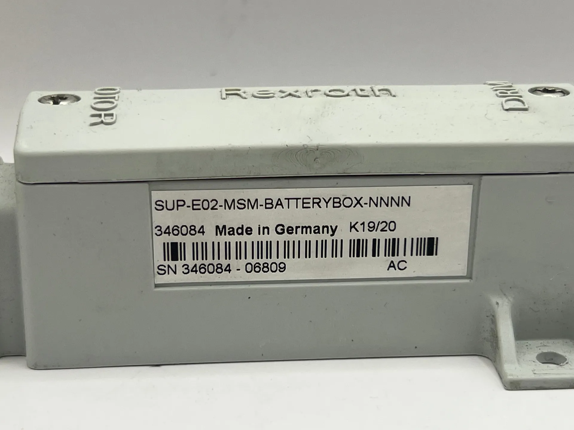 1x Rexroth SUP-E02-MSM-BATTERYBOX-NNNN Battery Box 346084 - Thumbnail 3