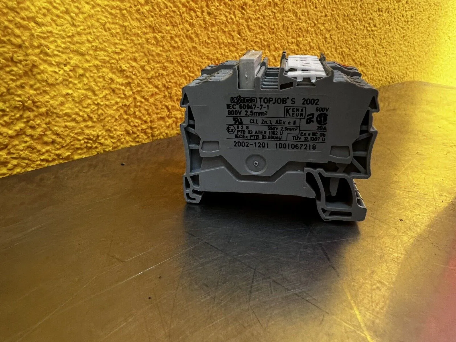 WAGO Line Clamp – IEC 60947-7-1 Compliant DIN Rail Terminal Block - Thumbnail 3
