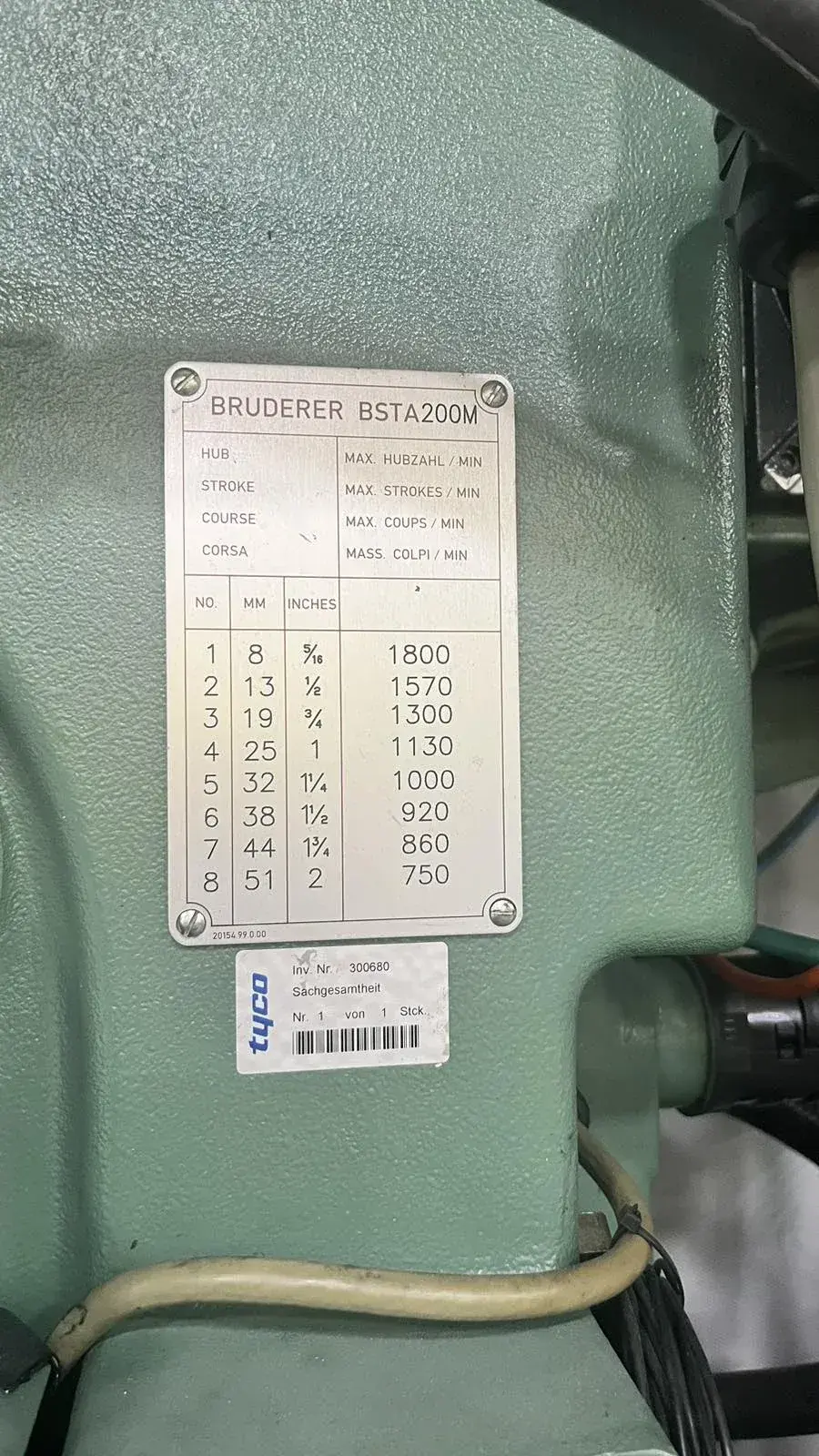 Bruderer BSTA 200M High-Speed Stamping Press 200 kN, 1,800 spm with BBV 101/75 Feeder - Thumbnail 3