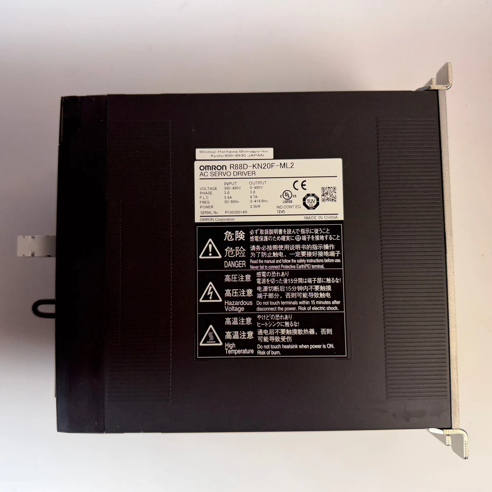 Omron R88D-KN20F-ML2 Accurax G5 2kW 400V AC Servo Driver MECHATROLINK-II - Thumbnail 10