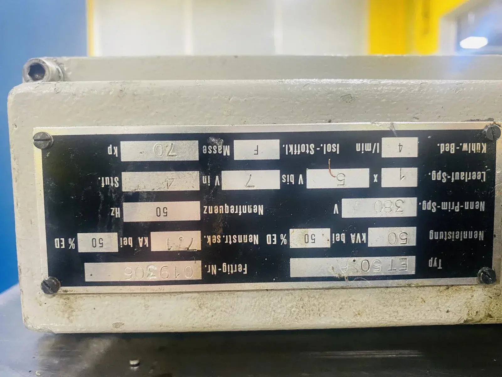 Bihler B4/2 Resistance Welding Control with ET50.6 Welding Head - Thumbnail 7