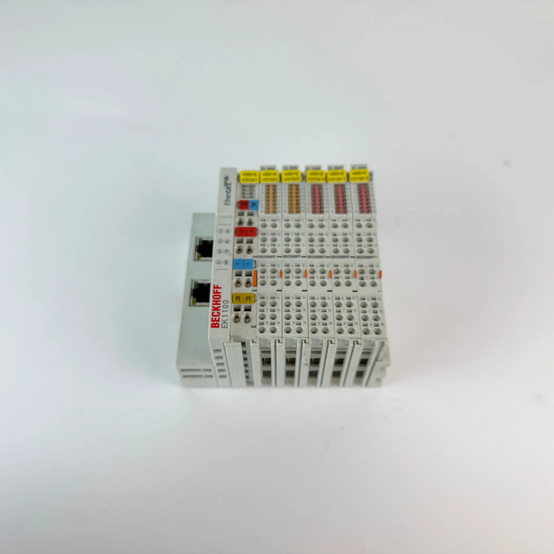 Beckhoff EK1100 EtherCAT Coupler w/ 2x EL1809 & 3x EL2809 I/O Modules - Thumbnail 2