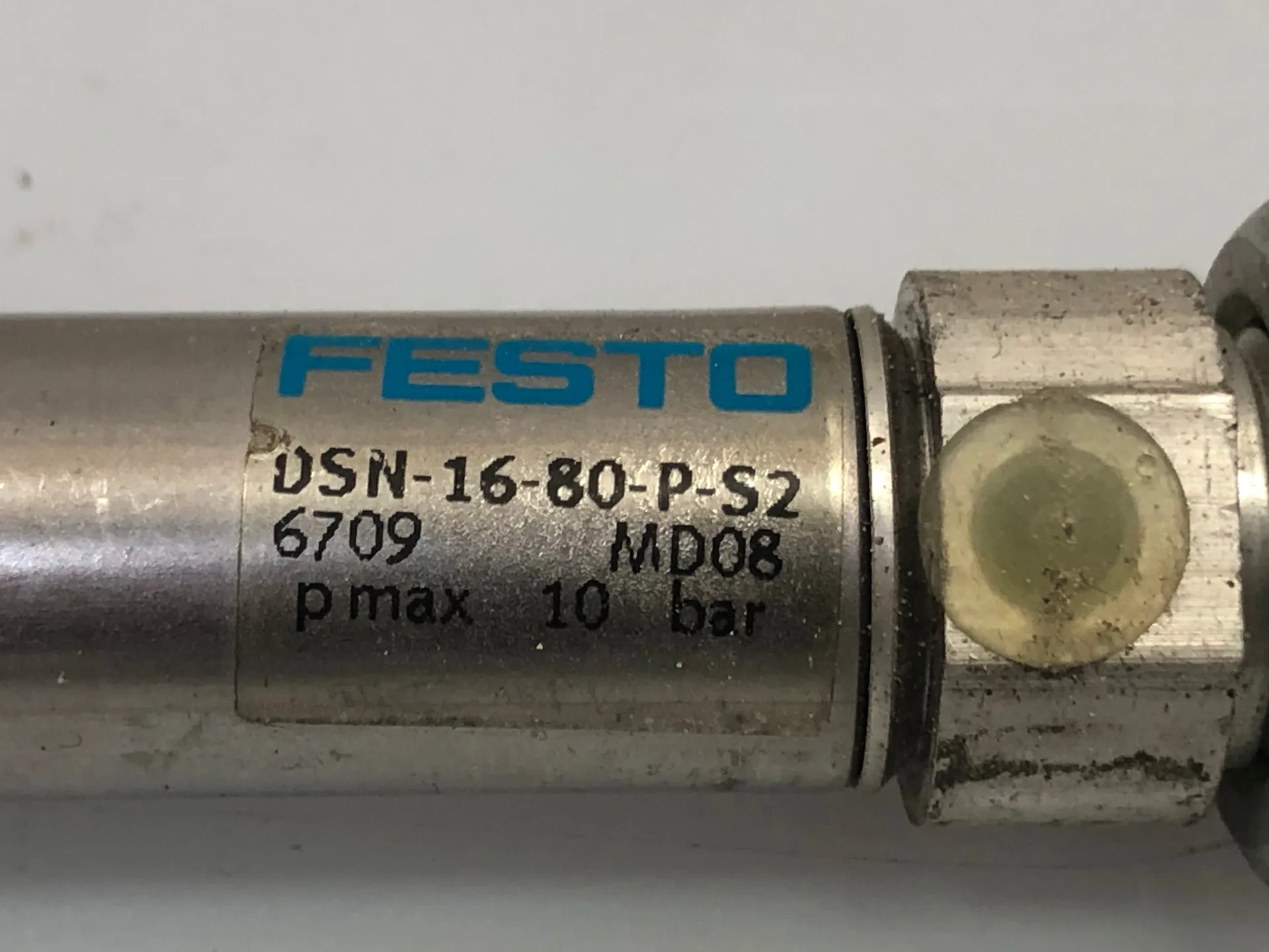 Festo DSN-16-80-P-S2 Pneumatic Cylinder 16mm Bore 80mm Stroke – 6709 - Thumbnail 3