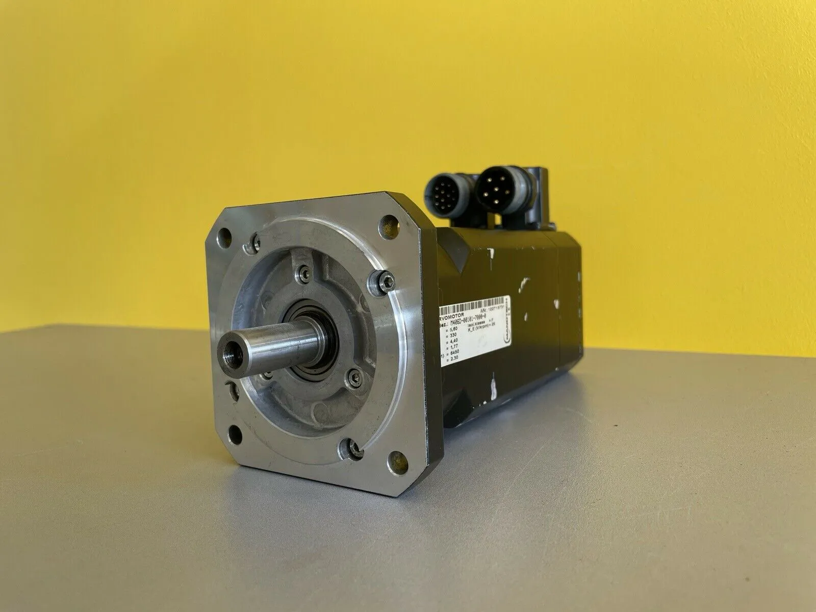 MANOTECH AC SERVO MOTOR M406D-00101-7000-0 - Thumbnail 3