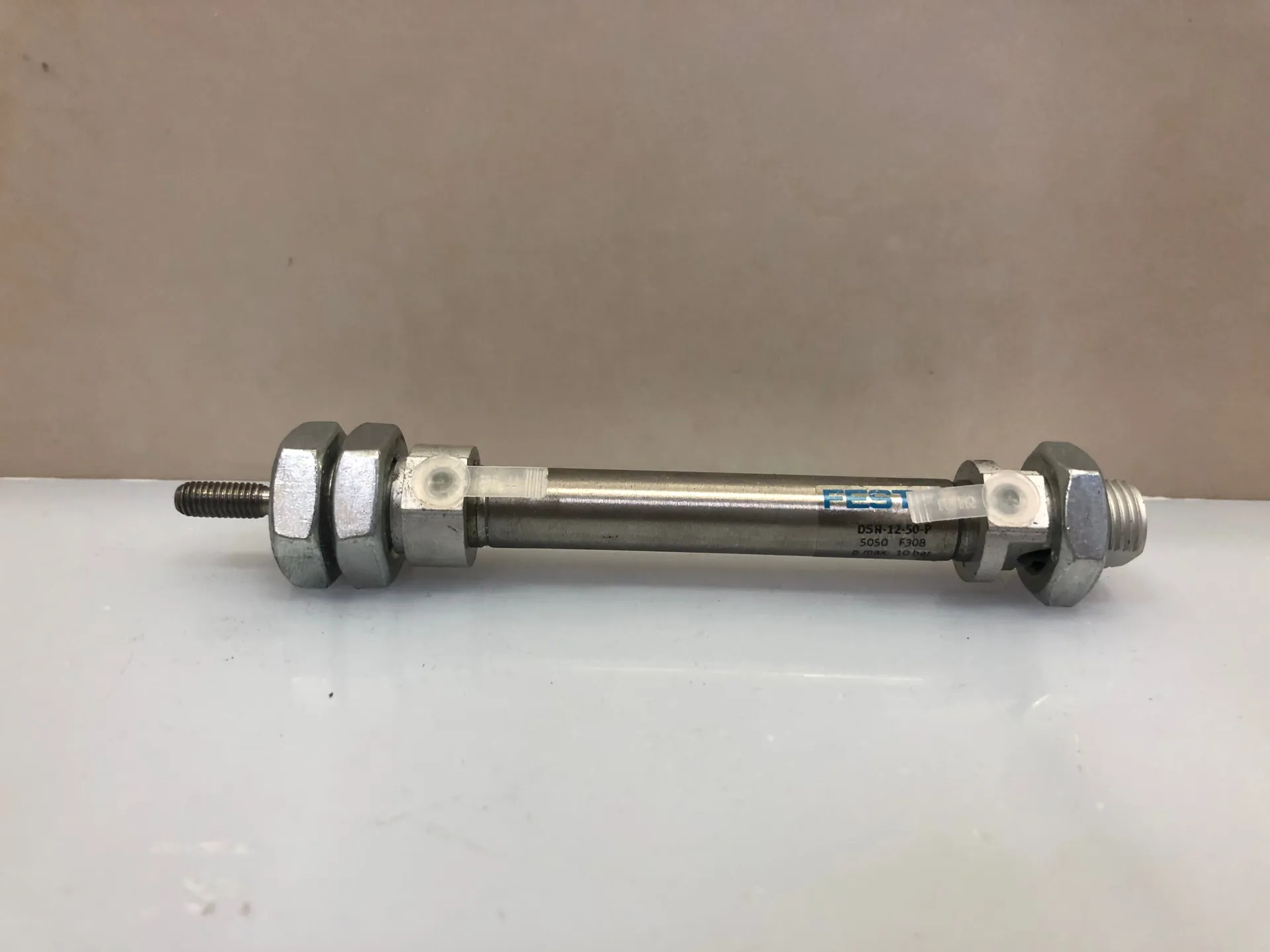 1x FESTO DSN-12-50-P 5050 Pneumatic Cylinder 12mm Bore 50mm Stroke - Thumbnail 3